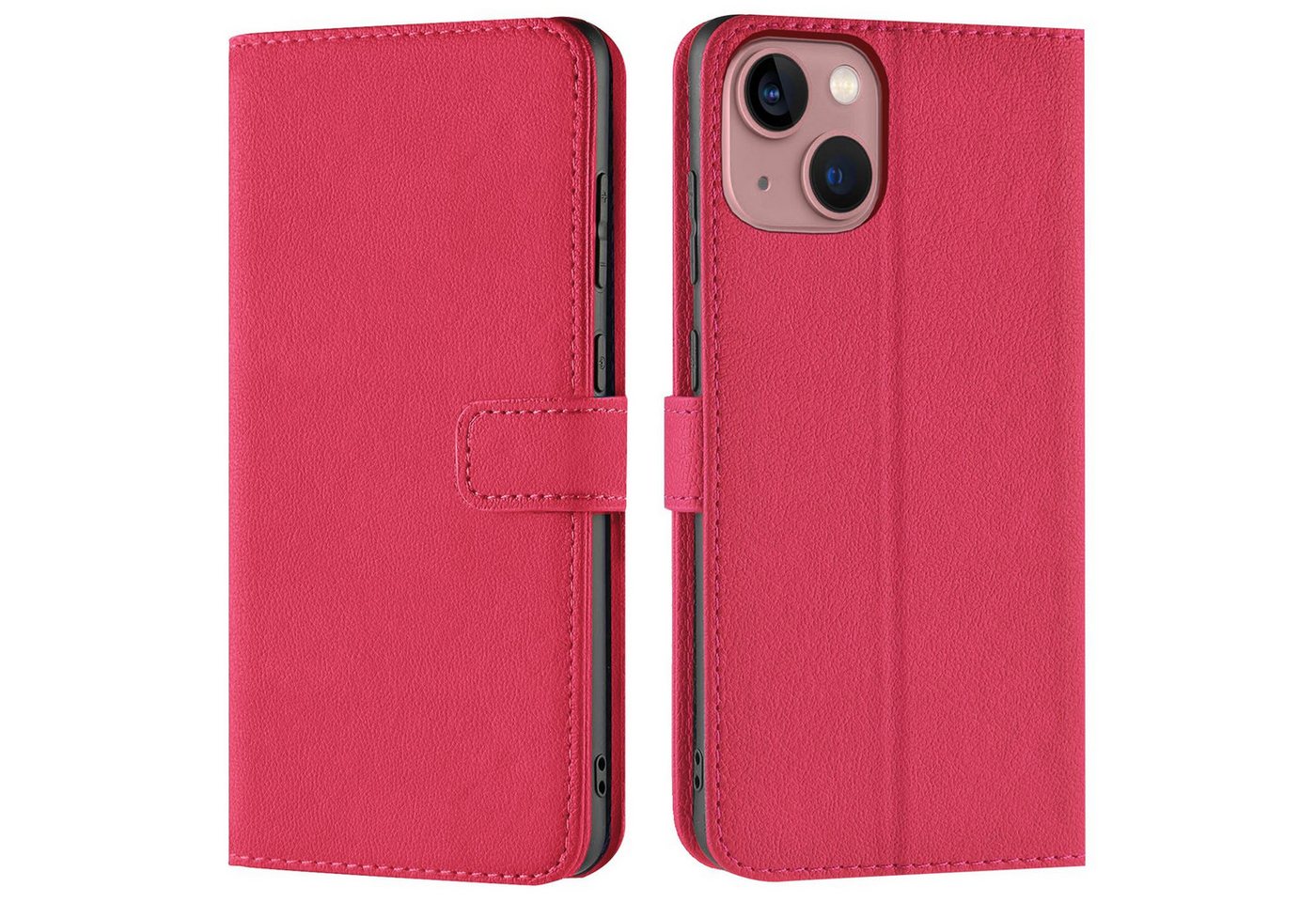 CoolGadget Handyhülle Wallet Klapp Tasche Book Case für Apple iPhone 14 6,1 Zoll, Hülle Klapphülle Flip Cover Etui Schutzhülle