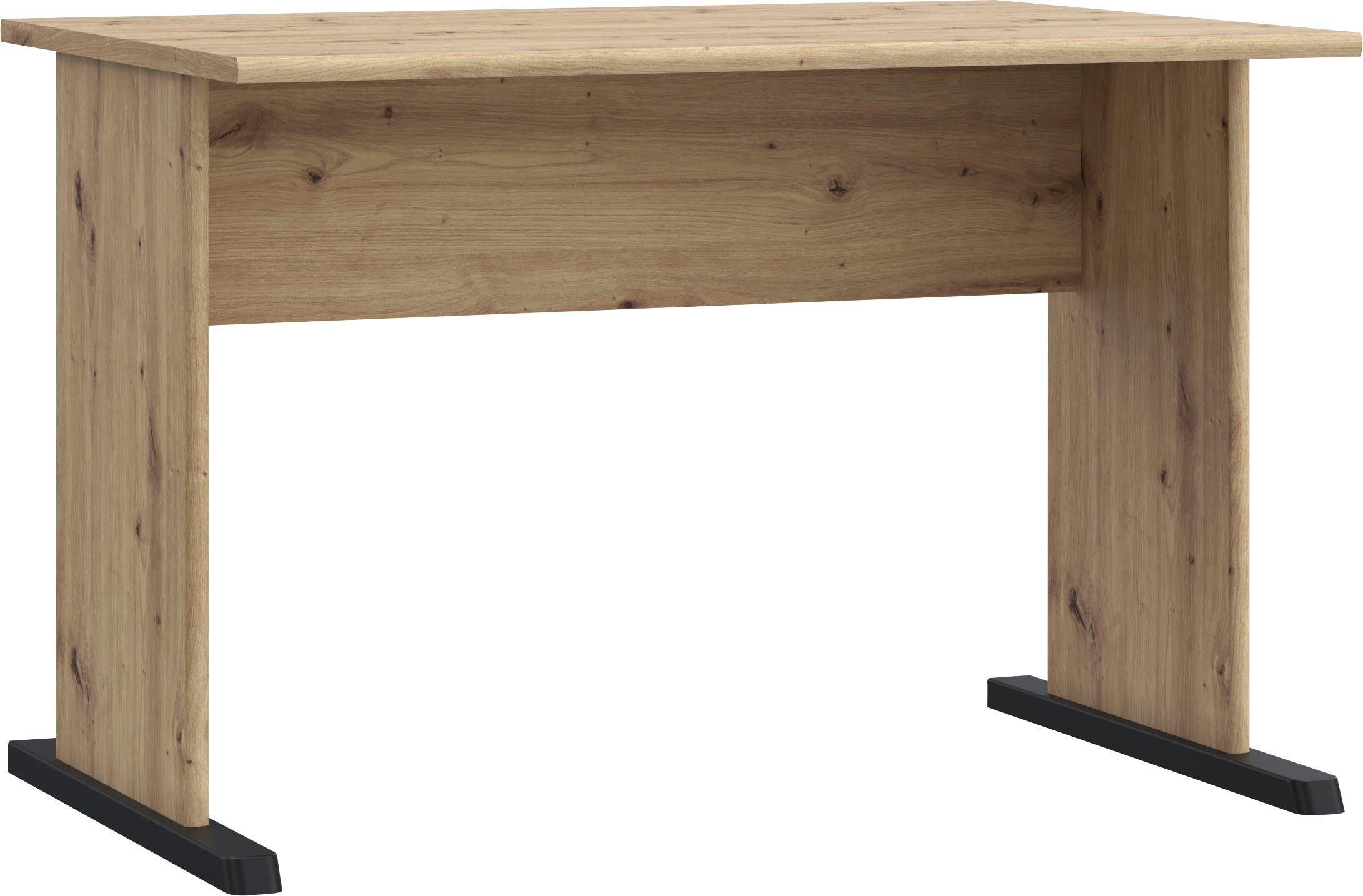 FORTE Schreibtisch Tempra, Breite 108 cm Artisan Eiche