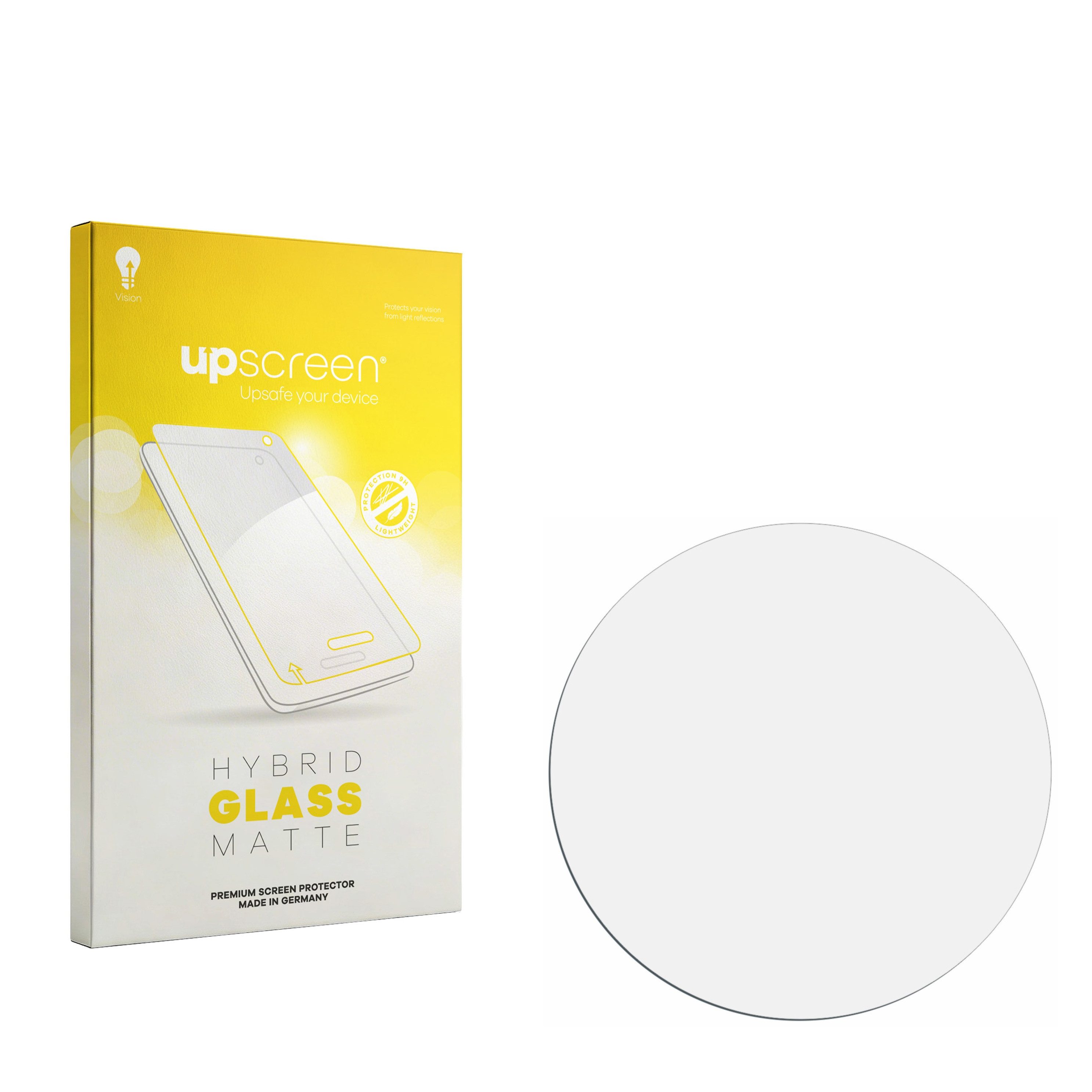 upscreen Displayschutzglas Folie für Jugeman S30 1.32", Schutzfolie Glas Panzer Display Schutz matt