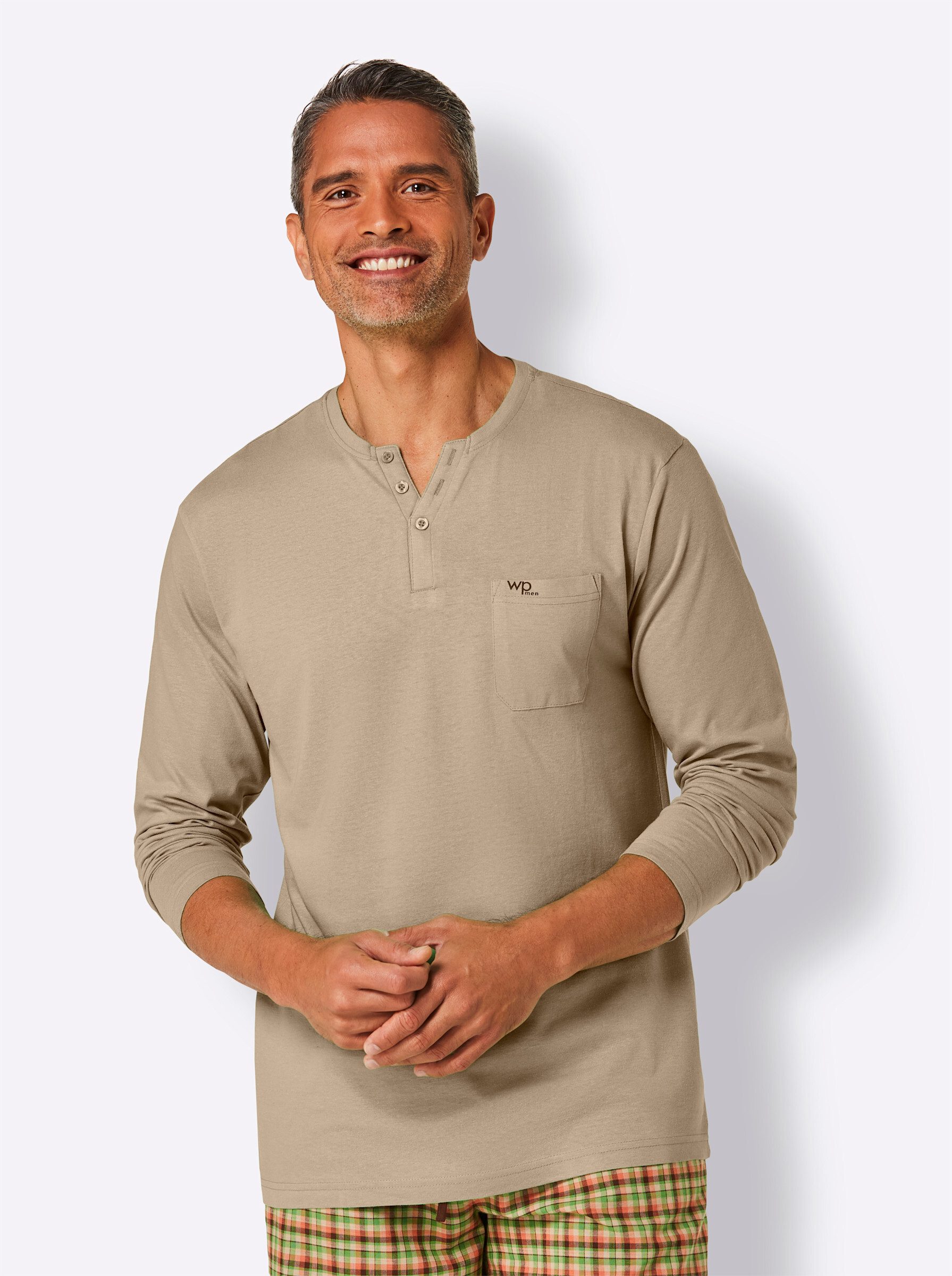 wäschepur Pyjamaoberteil "Schlafanzug-Shirt", (1 tlg.) günstig online kaufen