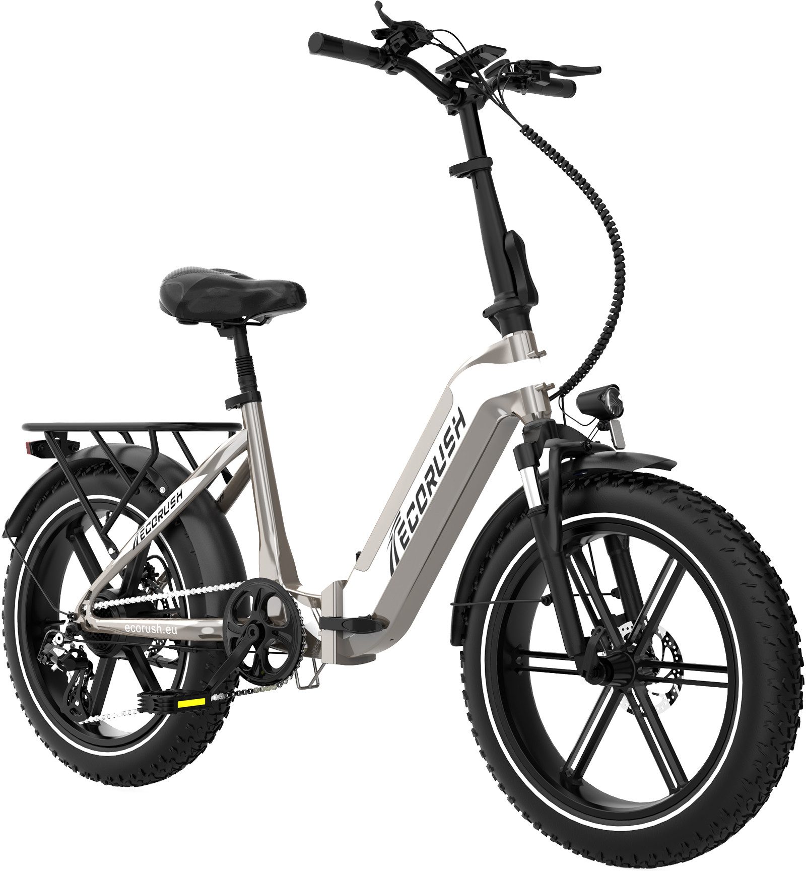 E-Bike Klapprad 20*3,0 Zoll Elektrofahrrad bis zu 60-100km