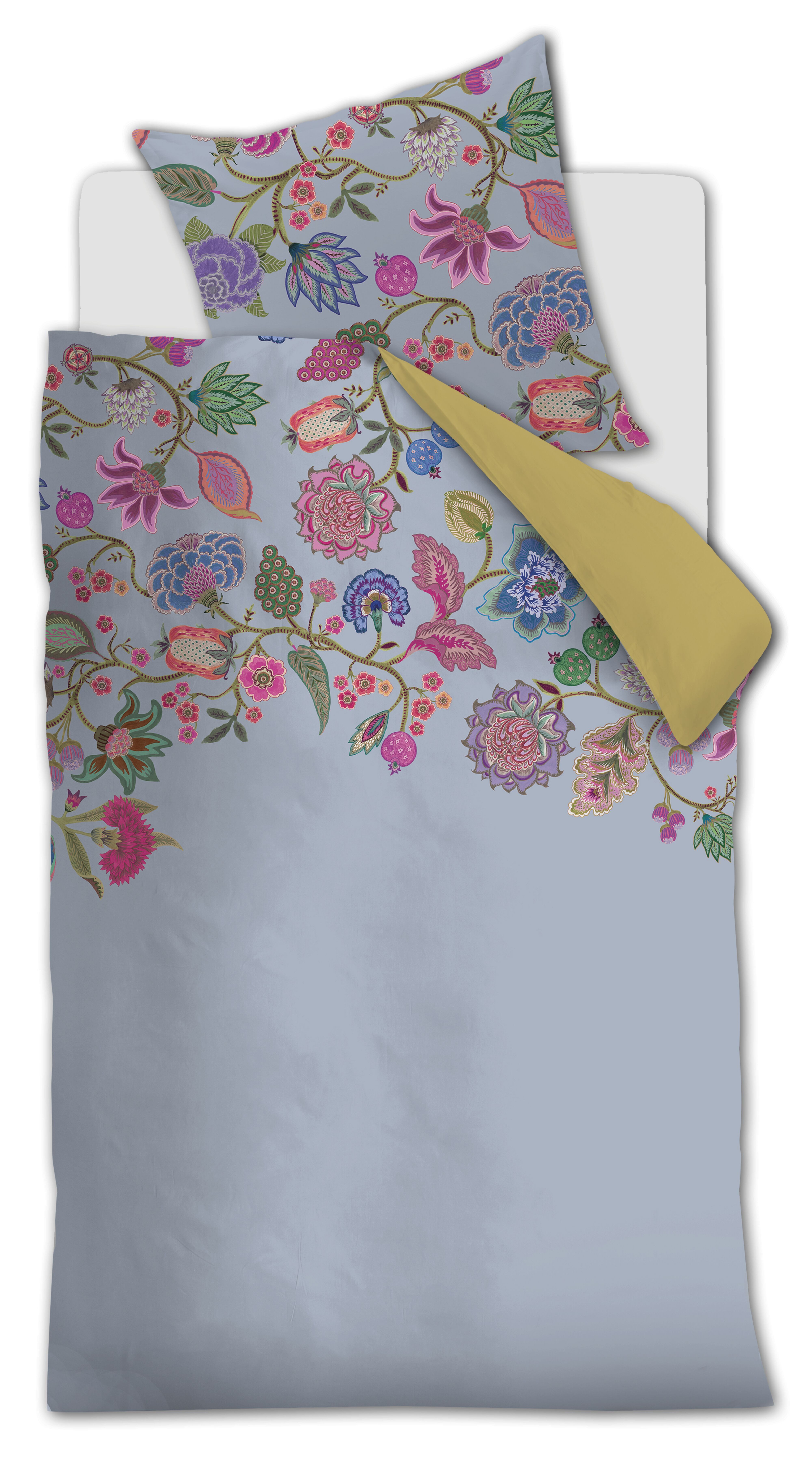 Oilily Bettwäsche Oilily, Bettwäsche Set, Funky Florals, Mehrfarbig, 135x200, 2 teilig