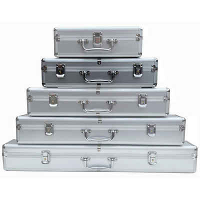 ECI Tools Werkzeugkoffer ECI Aluminium Koffer Silber verschiedene Längen (LxBxH) 30 - 70 x 10