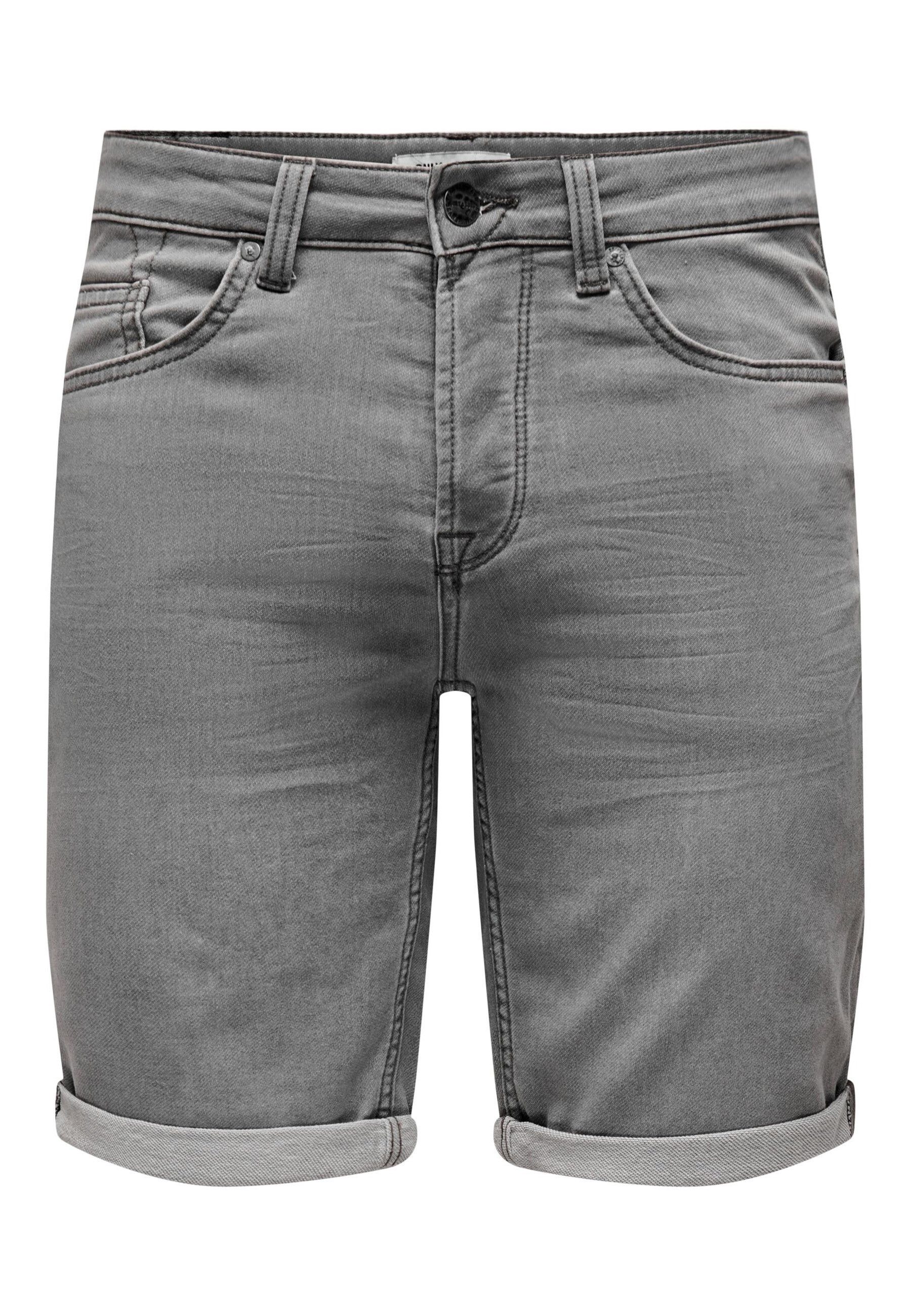 ONLY & SONS Jeansshorts Jeans Shorts PLY REG GR JOG SHO PK 8583 DNM kurze (1-tlg)