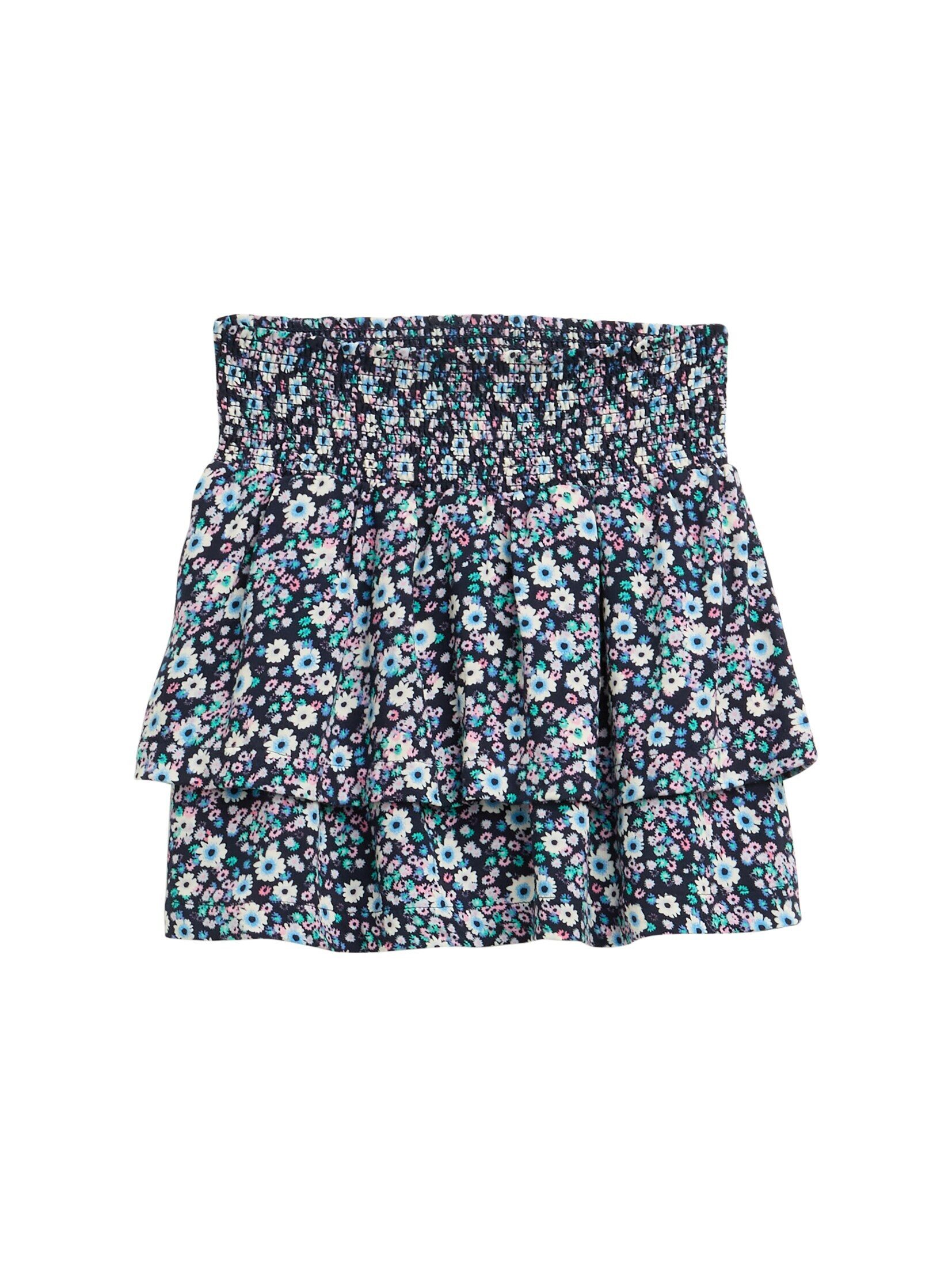 TOM TAILOR Minirock Mini-Rock mit Allover-Print Mini-Rock mit Allover-Print
