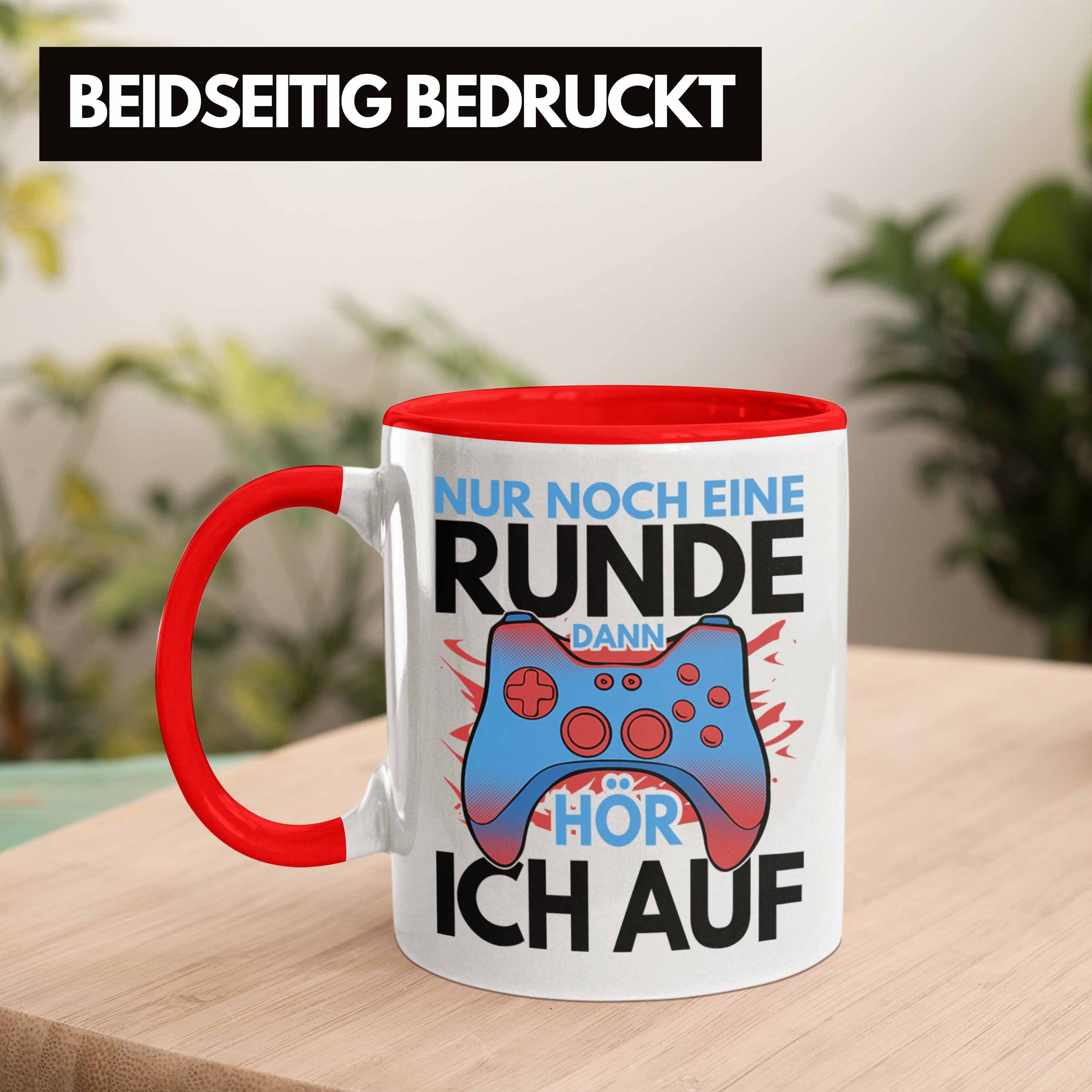 Tasse Runde Noch Rot Trendation Lustige Geschenk Geburtstag Nur Geschenkidee Gamer Eine - Gamer Tasse Zocker Trendation Gamergirl