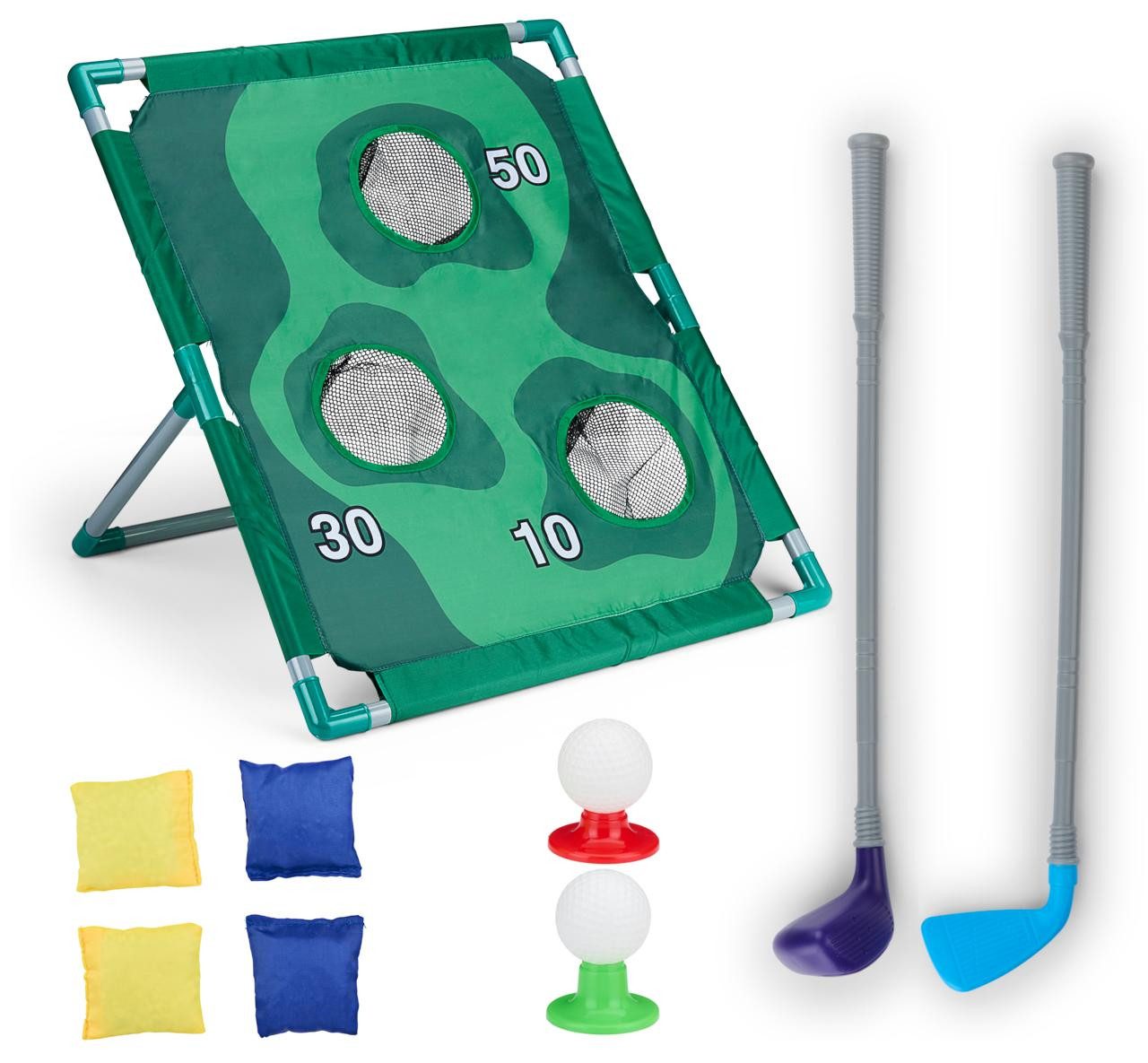 Eddy Toys Rebounder Eddy Toys Golf und Cornhole Set