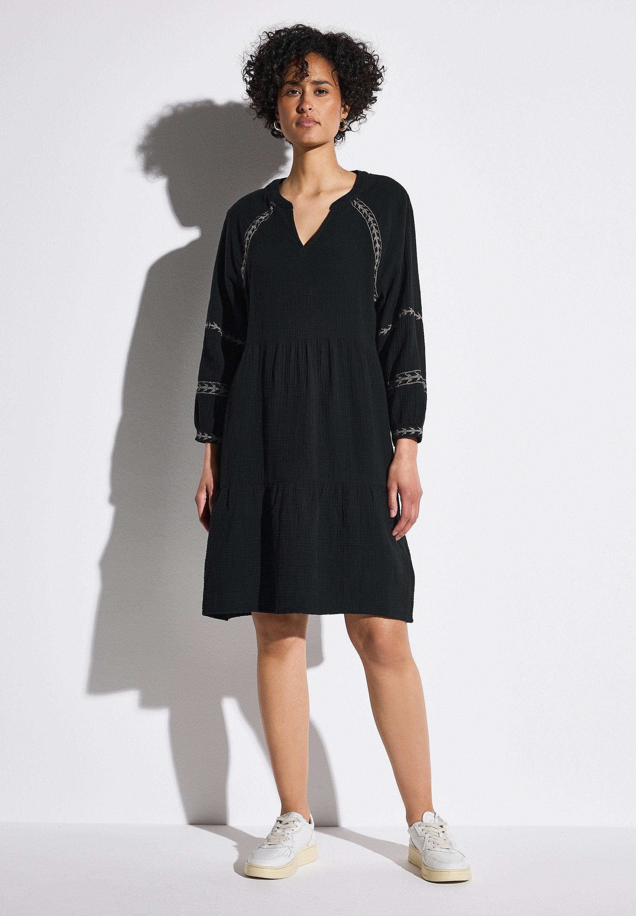 STREET ONE Tunikakleid aus 100% Baumwolle günstig online kaufen