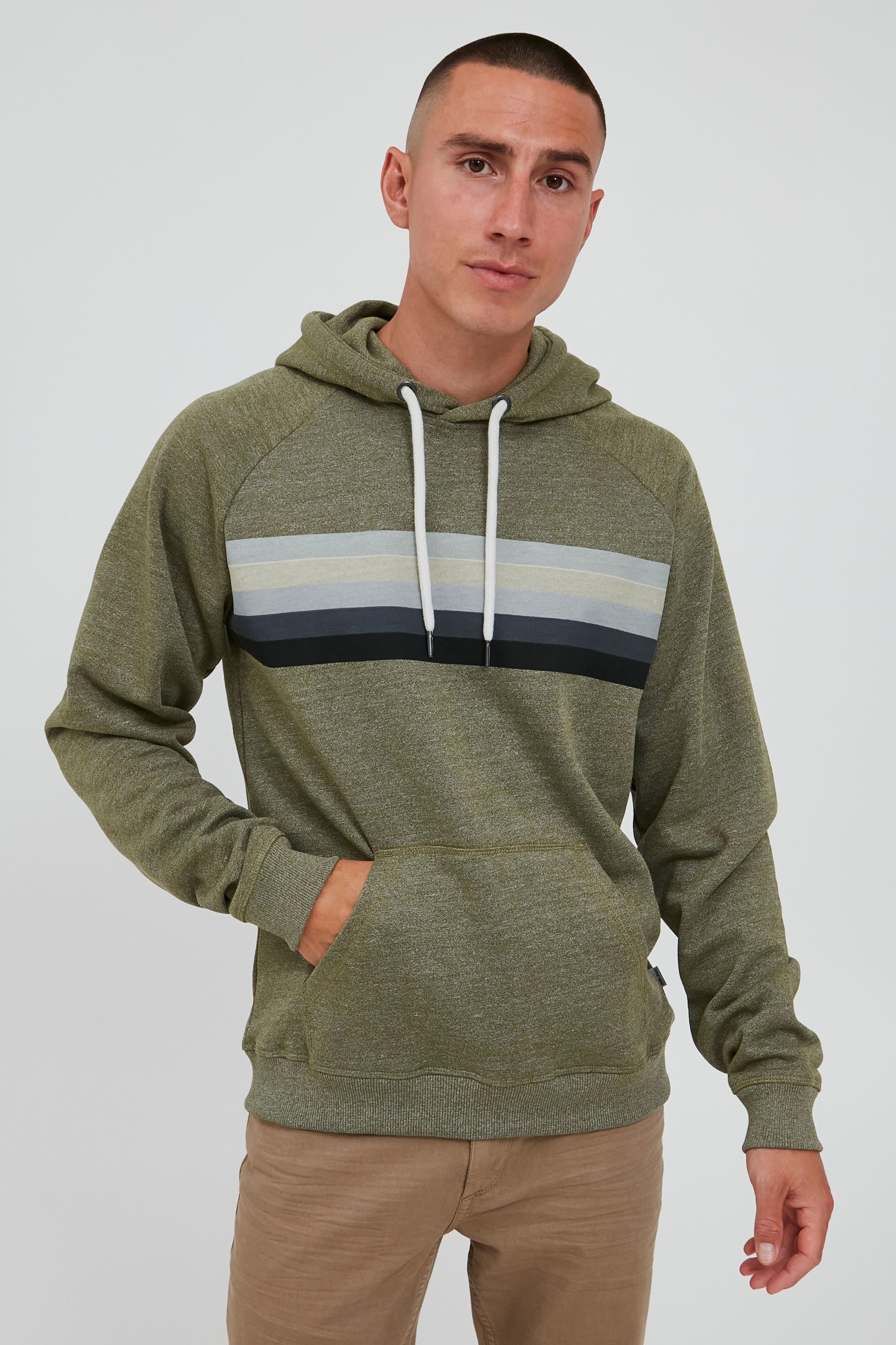Blend Kapuzenpullover BHSweatshirt Lässiger Hoodie mit Kapuze und Kängurutasche