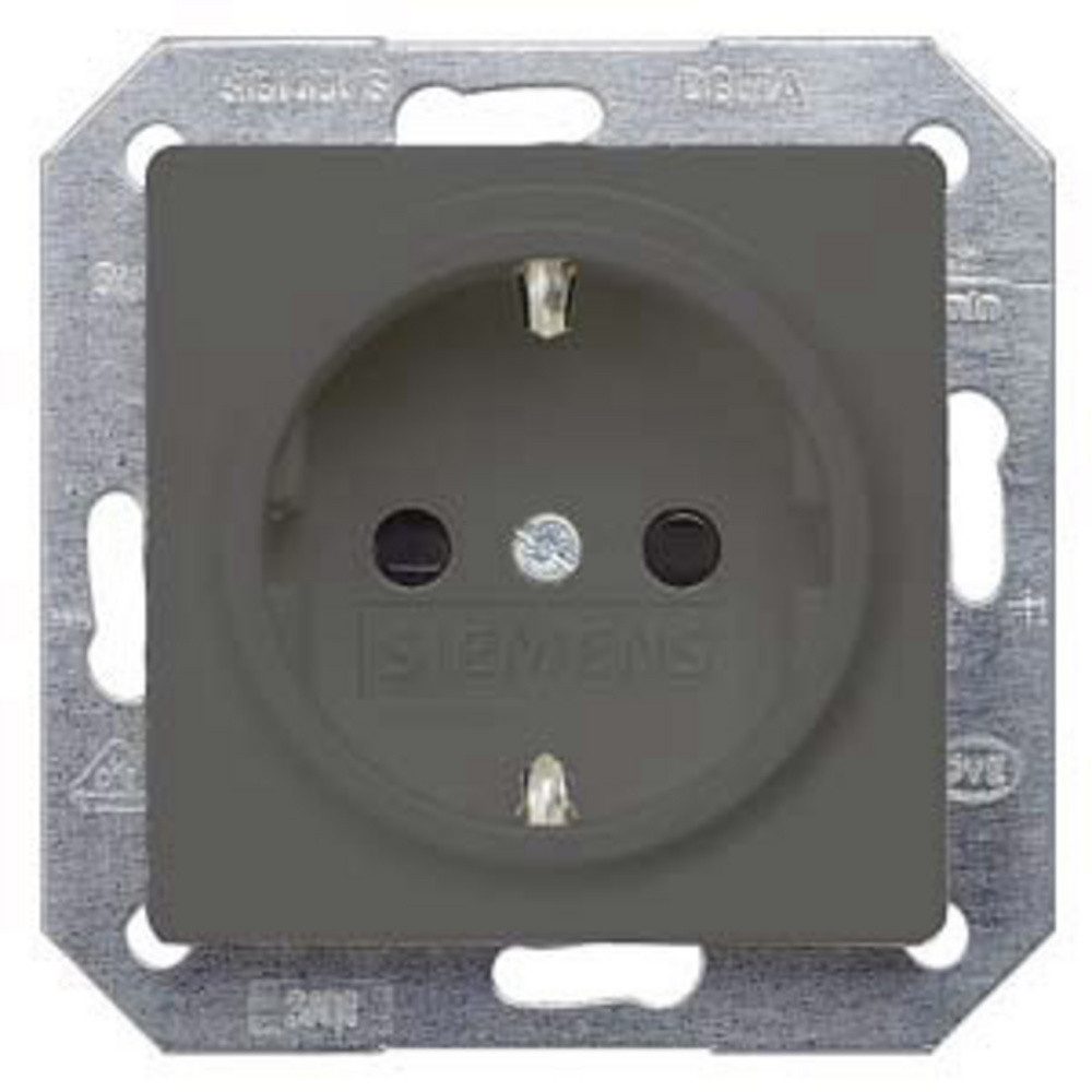 SIEMENS Steckdose Siemens Schalterprogramm Carbon 5UB1924 1 St.