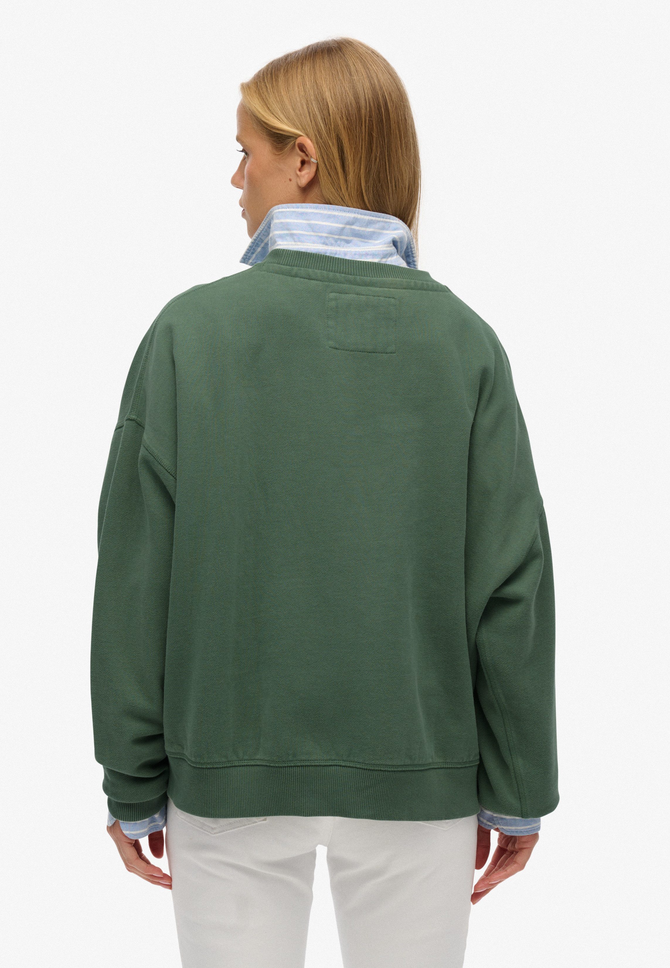 Superdry Sweatshirt ATHLETIC TONAL APPLIQUE CREW günstig online kaufen