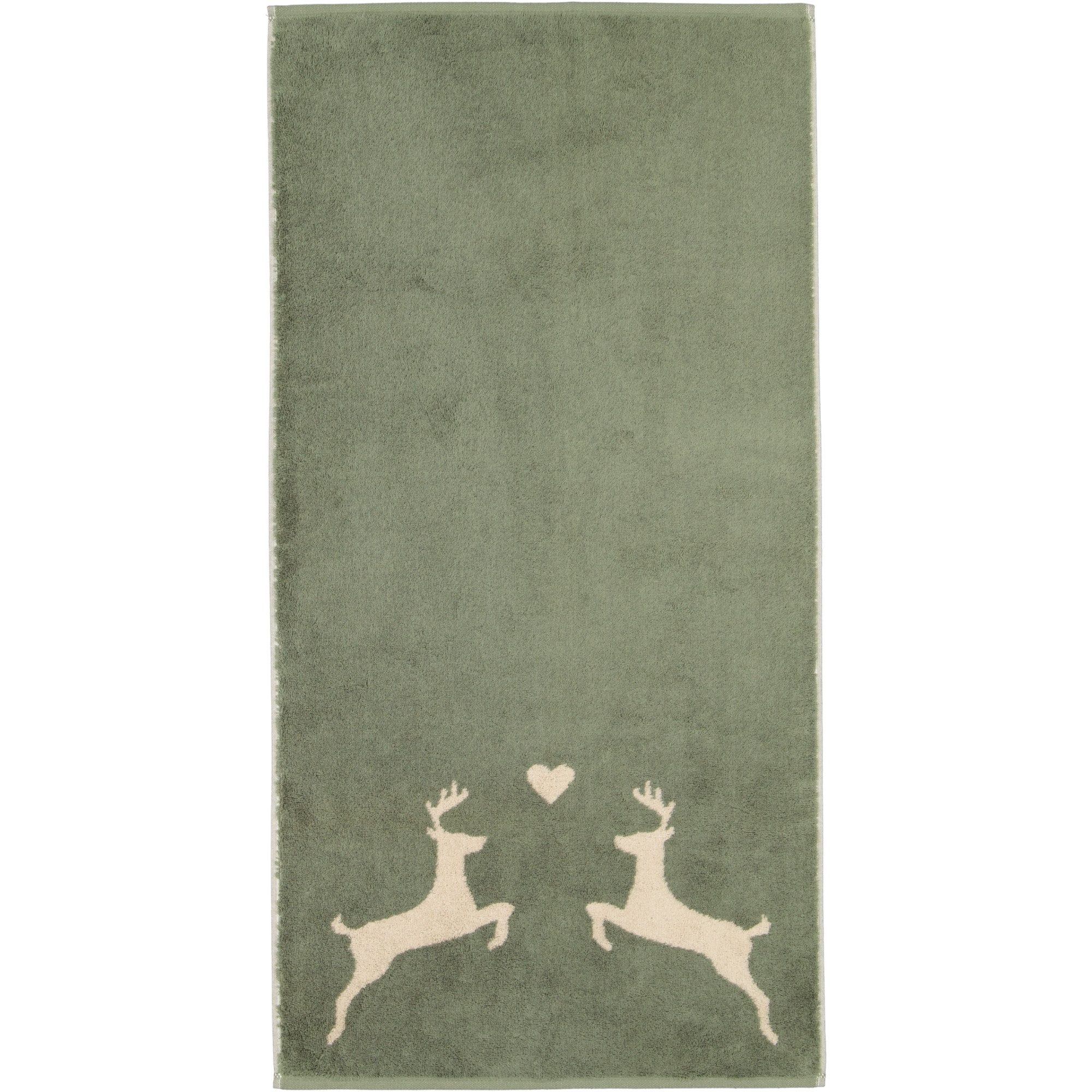 Cawö Handtücher Alpenchic Edition Hirsche 6228, 100% Baumwolle (1-St)