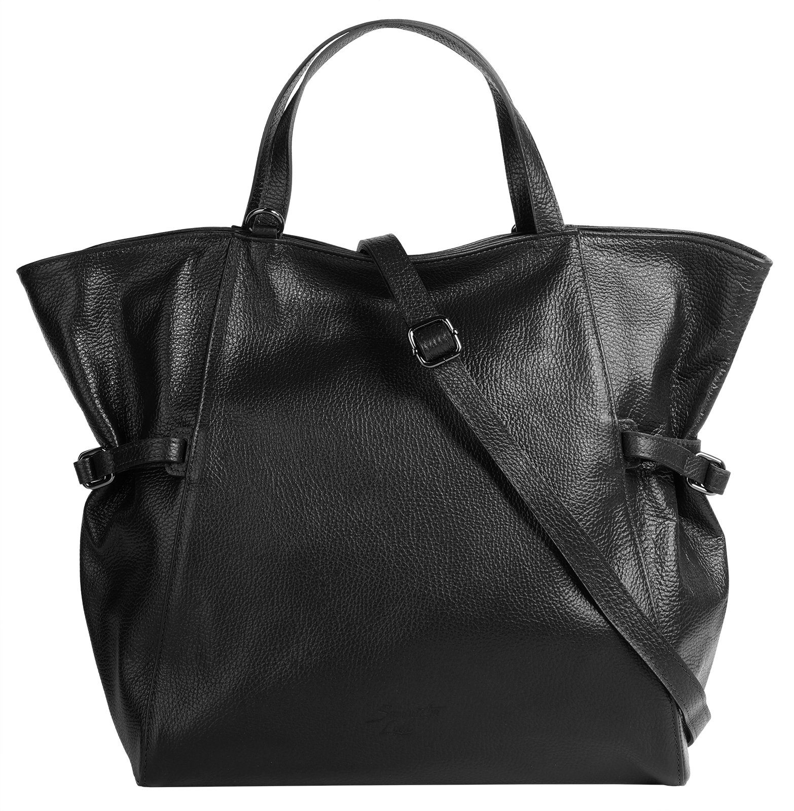 Samantha Look Shopper SAMANTHA LOOK Damen echt Leder, Made in Italy, echt Leder, Made in Italy