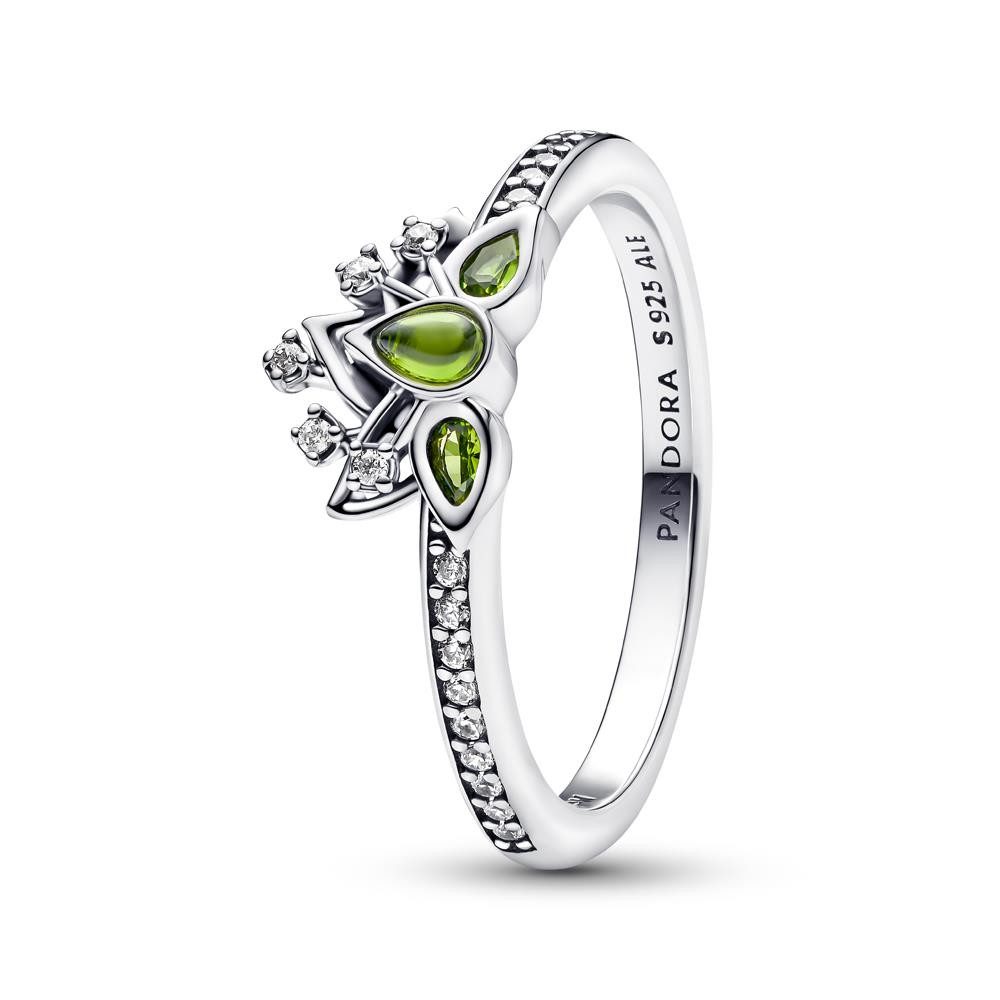 Fingerring Disney Tianas Tiara Ring aus Sterlingsilber, Zirkonia von PANDORA