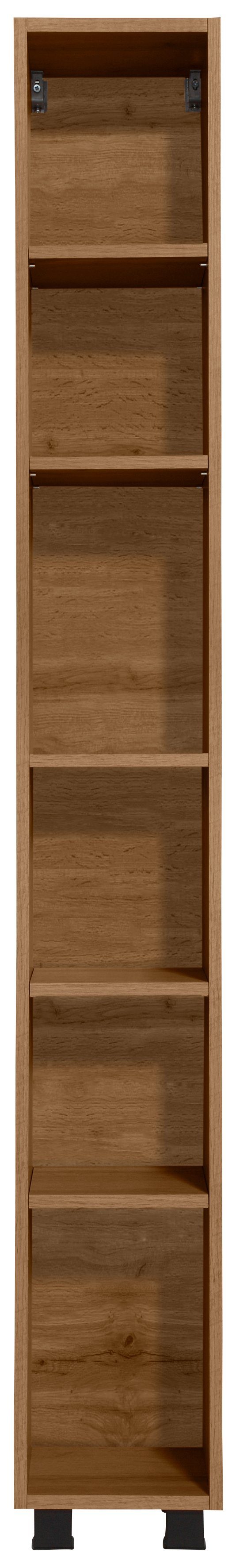 welltime Hochschrank Trento, Badmöbel, Badregal, Regal, Breite 25 cm Standr günstig online kaufen