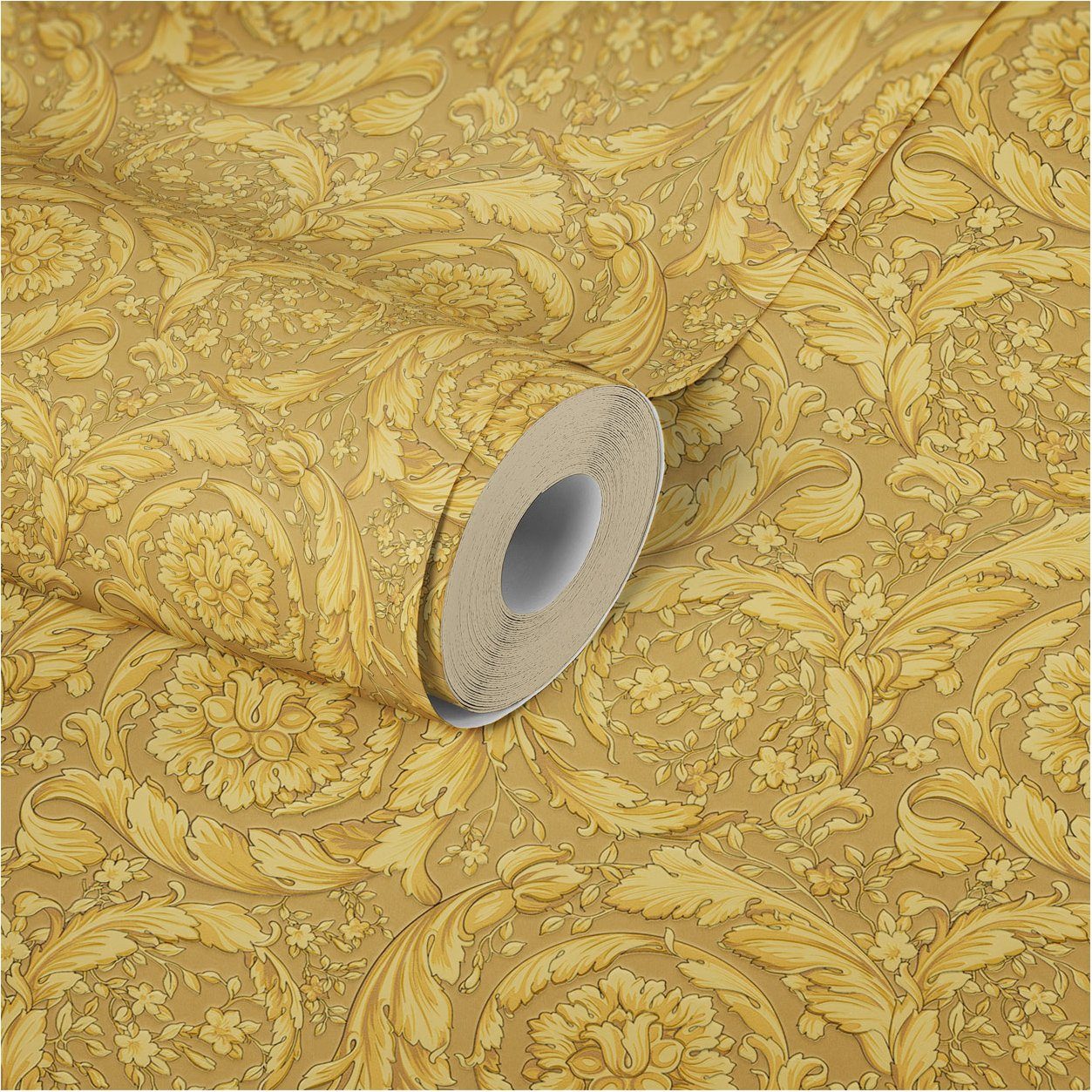 Barocktapete Gold 935833 Home Luxus Versace Création KUNSTLOFT Vinyltapete, Vlies Designertapete A.S.