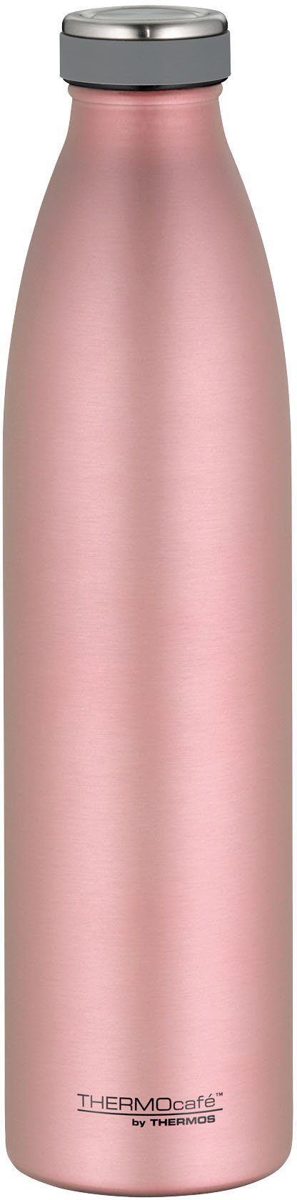 THERMOS Thermoflasche ThermoCaféTC Bottle, Edelstahl, schlankes Design rosa