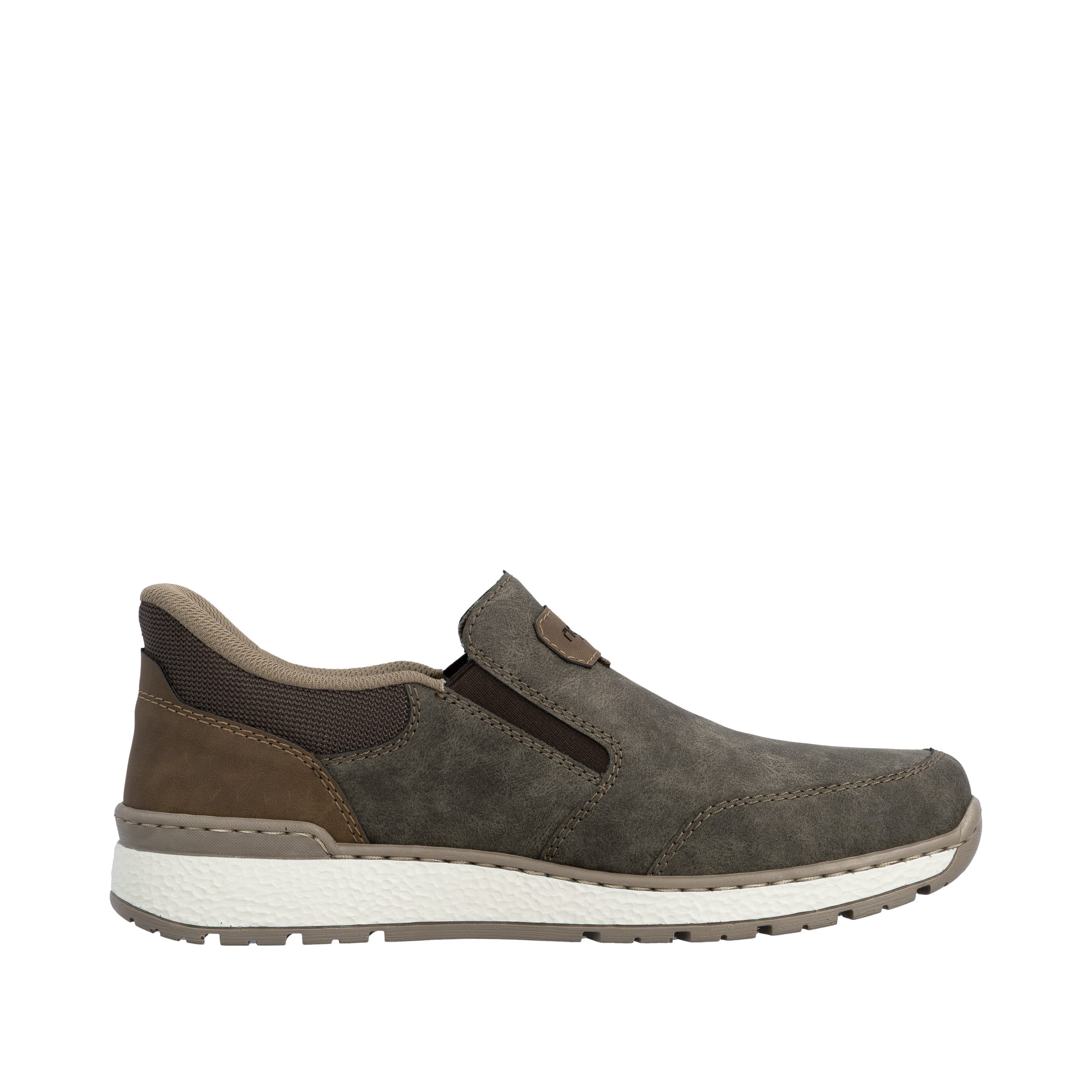 Rieker Ready2GO Slipper Schlupfschuh, Halbschuh, Slip-on Sneaker mit Stretcheinsätze