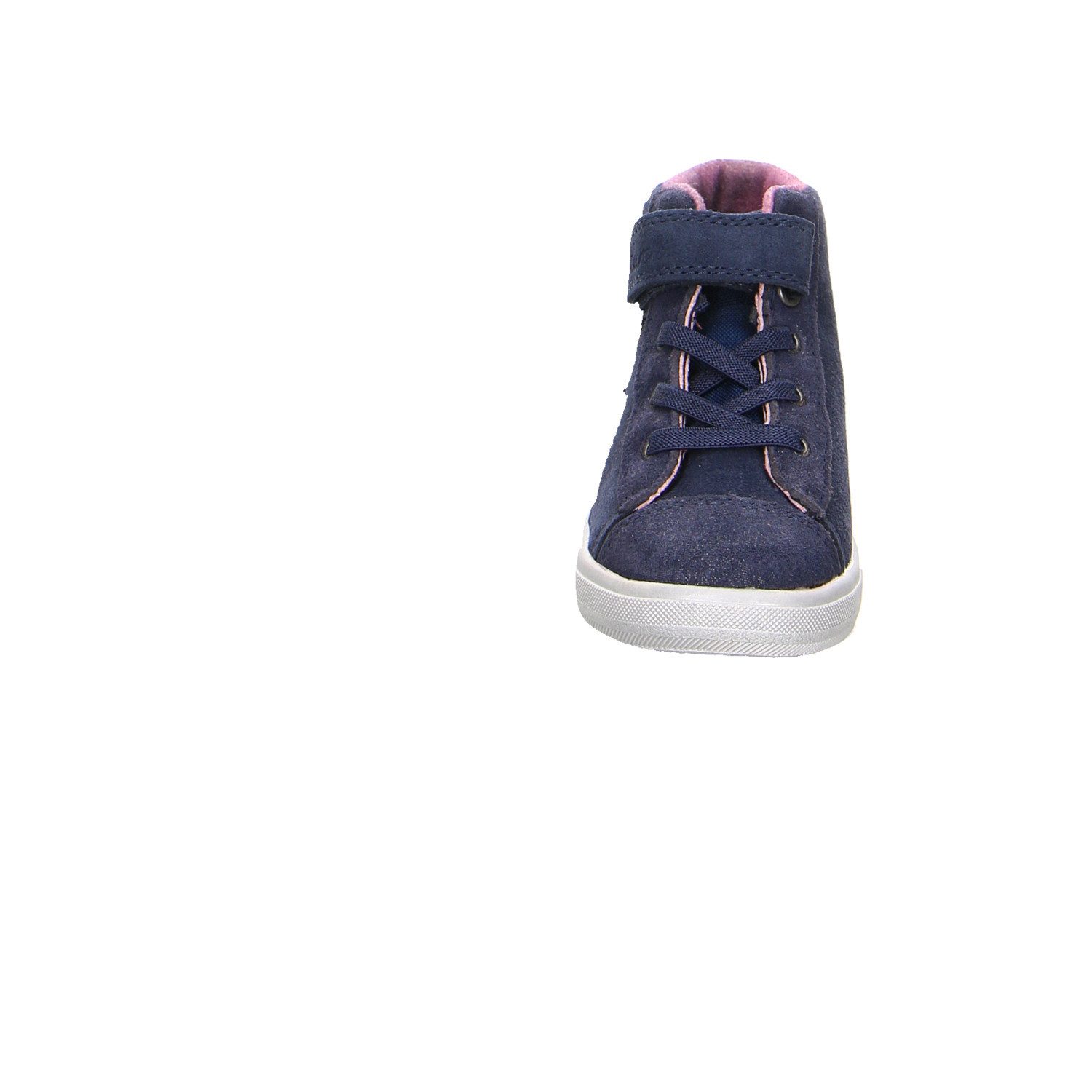 Lurchi Lurchi Velour Klettstiefel Winter Mädchen blau Winterstiefelette – Bild 3 von 5
