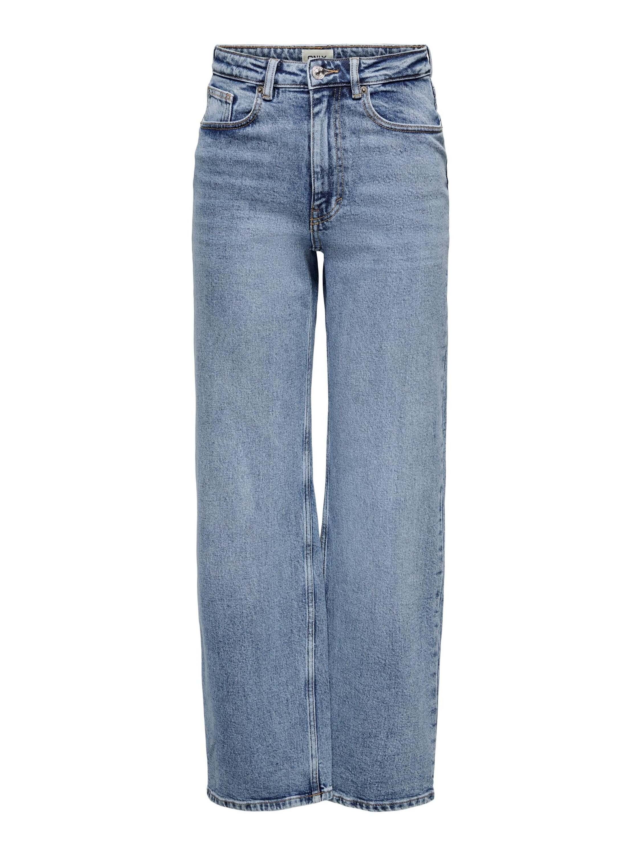 ONLY Weite Jeans Juicy (1-tlg) Weiteres Detail, Plain/ohne Details