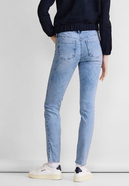 STREET ONE Slim-fit-Jeans Street One Slim Fit indigo Jeans in Heavy Indigo B (1-tlg) Five Pockets
