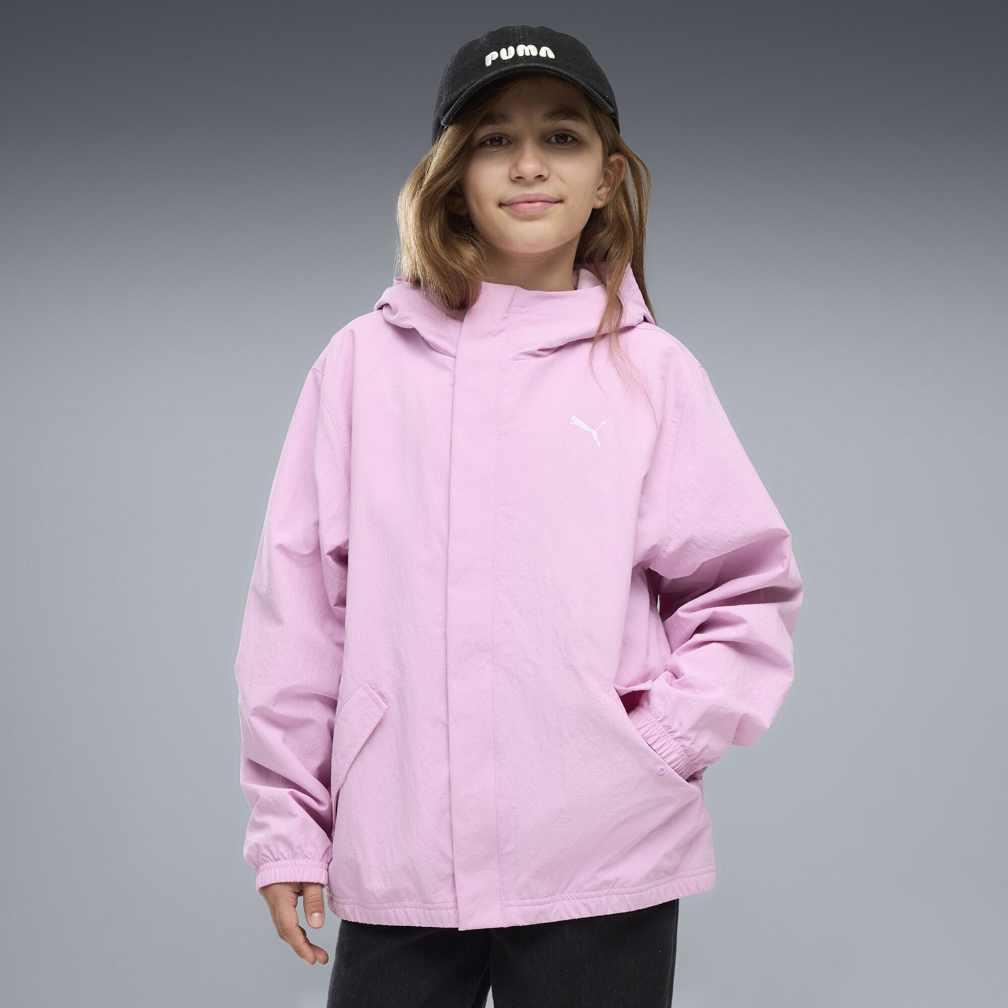 PUMA Funktionsweste Fleece Lined Relaxed Jacke Jugendliche