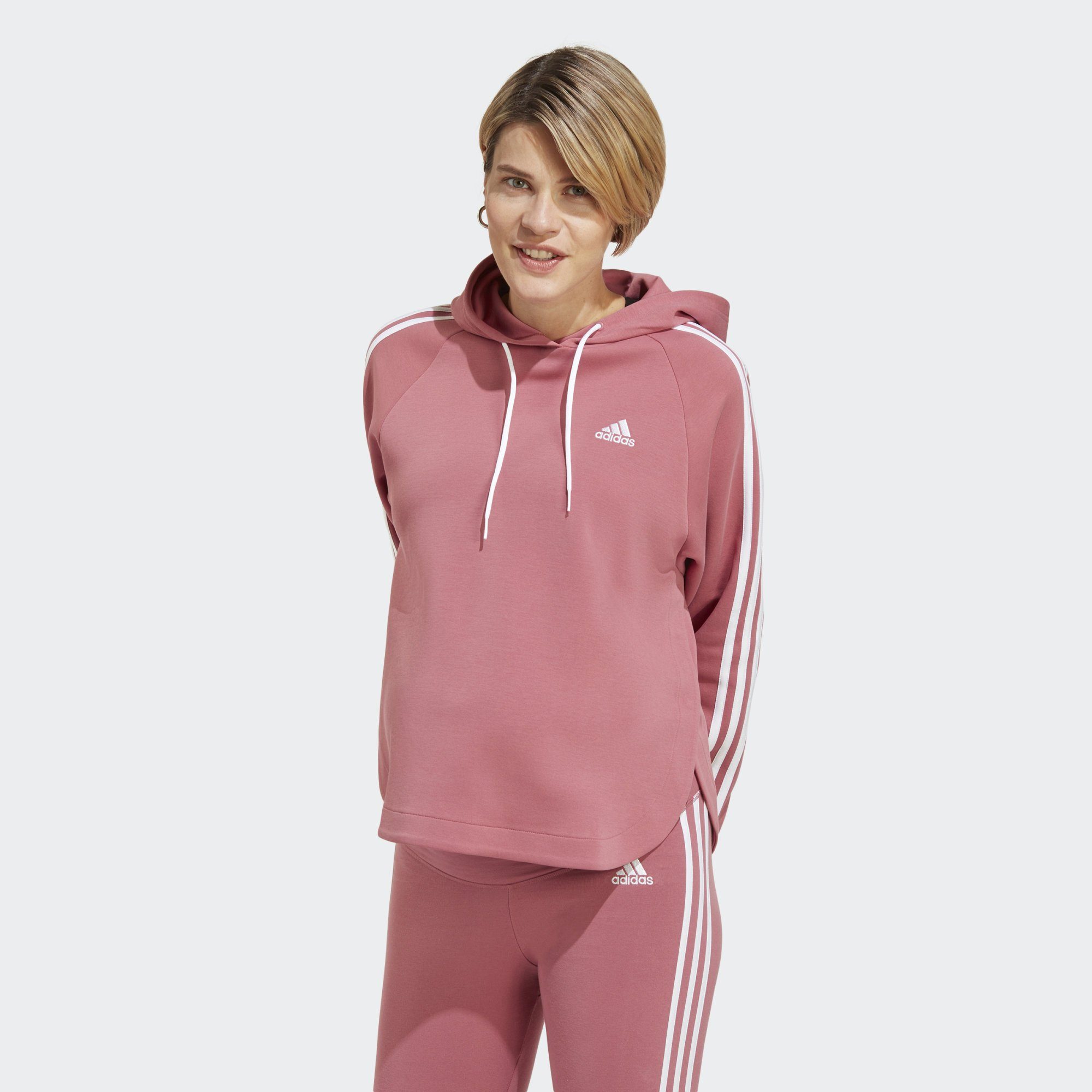 MATERNITY adidas Strata OVER-THE-HEAD UMSTANDSMODE White – Schwimmbrille Sportswear Pink / HOODIE