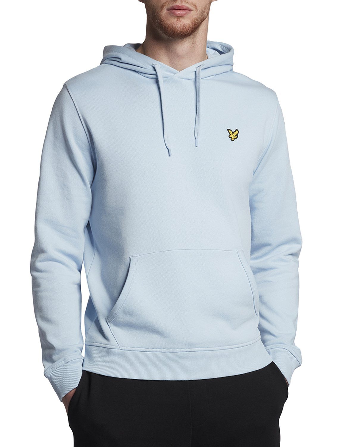 Lyle & Scott Hoodie Aus Hellblau Baumwolle 100