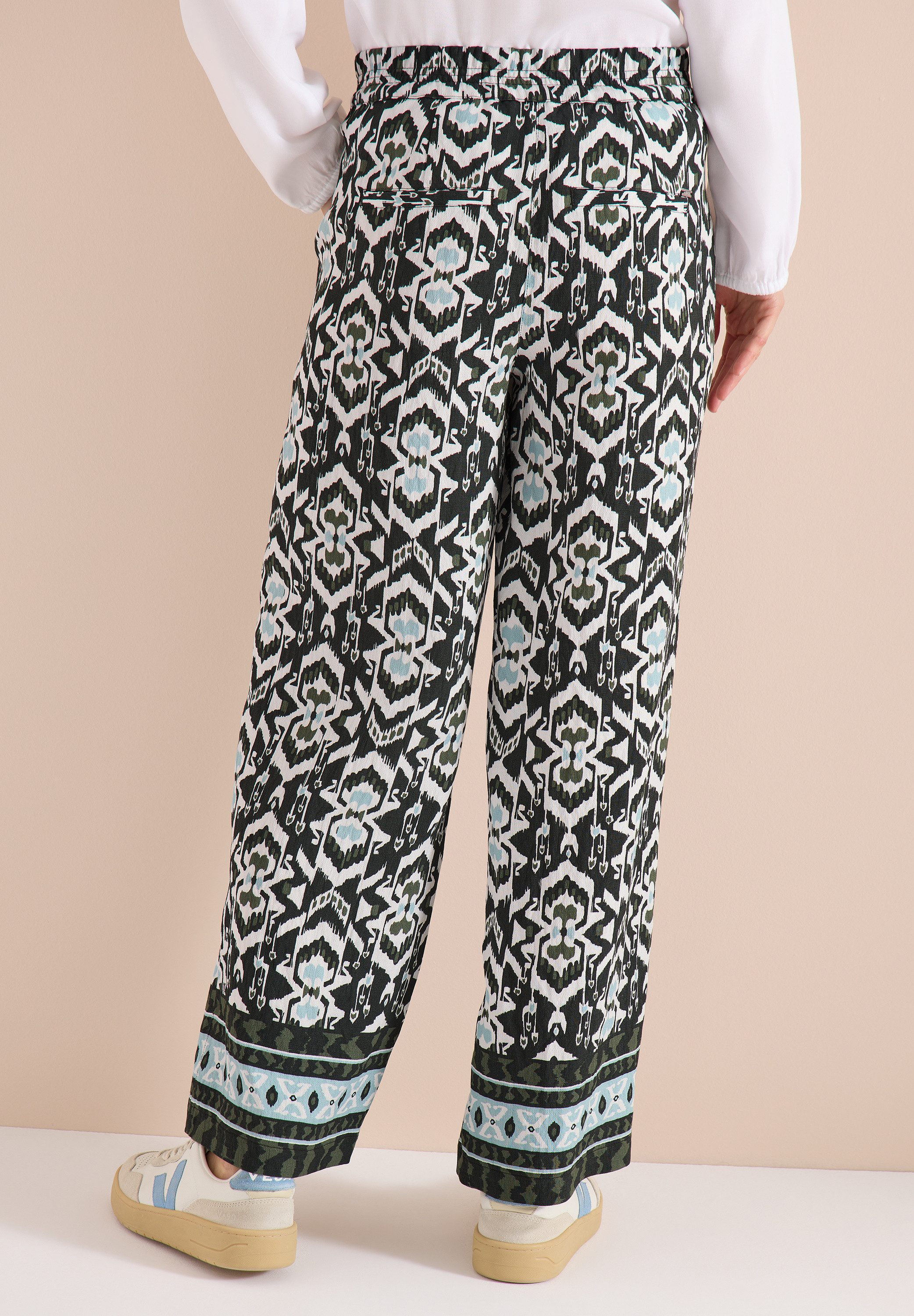 CECIL Stoffhose High Waist