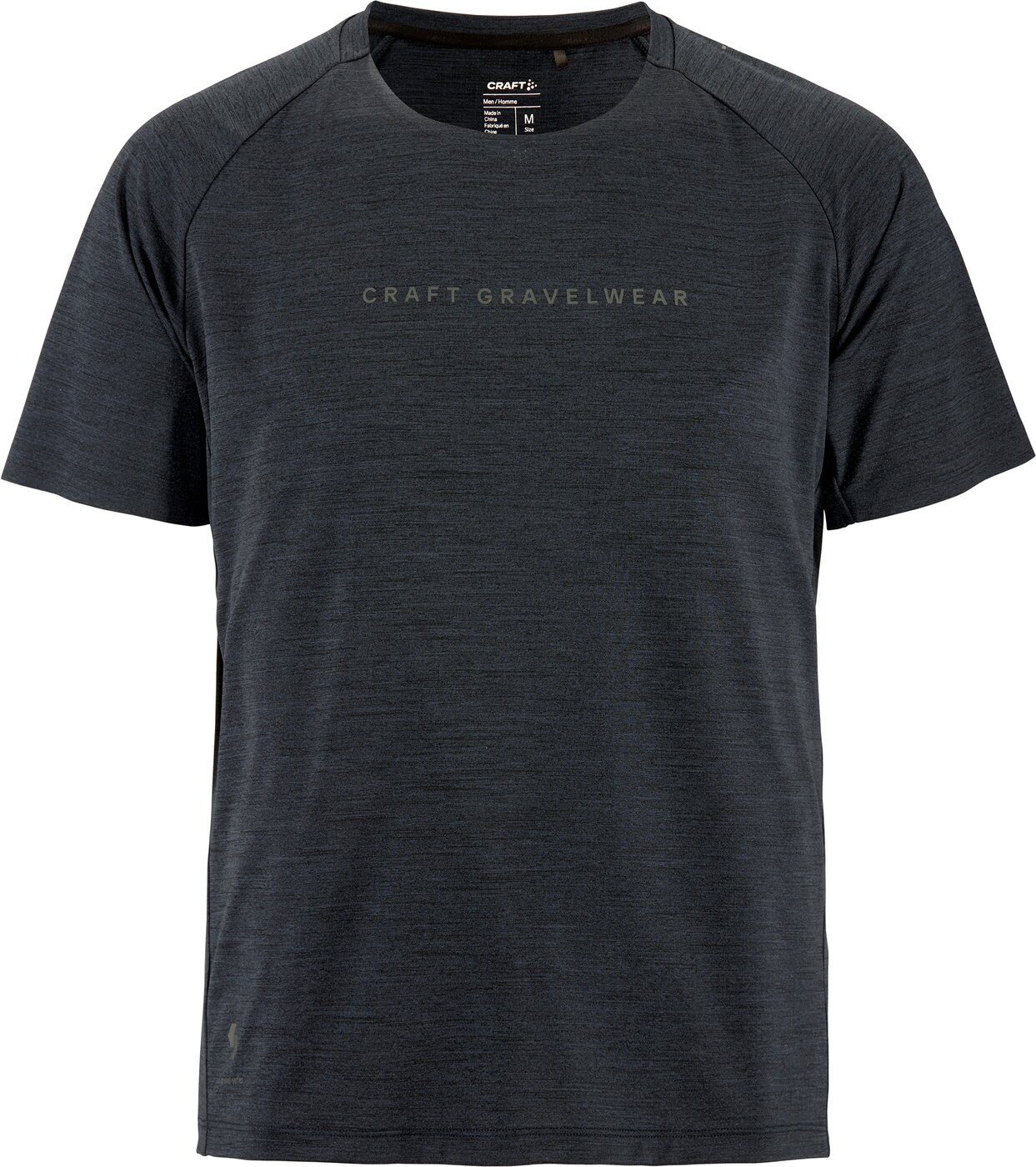 Craft T-Shirt ADV GRAVEL SS TEE M BLACK/GRANITE