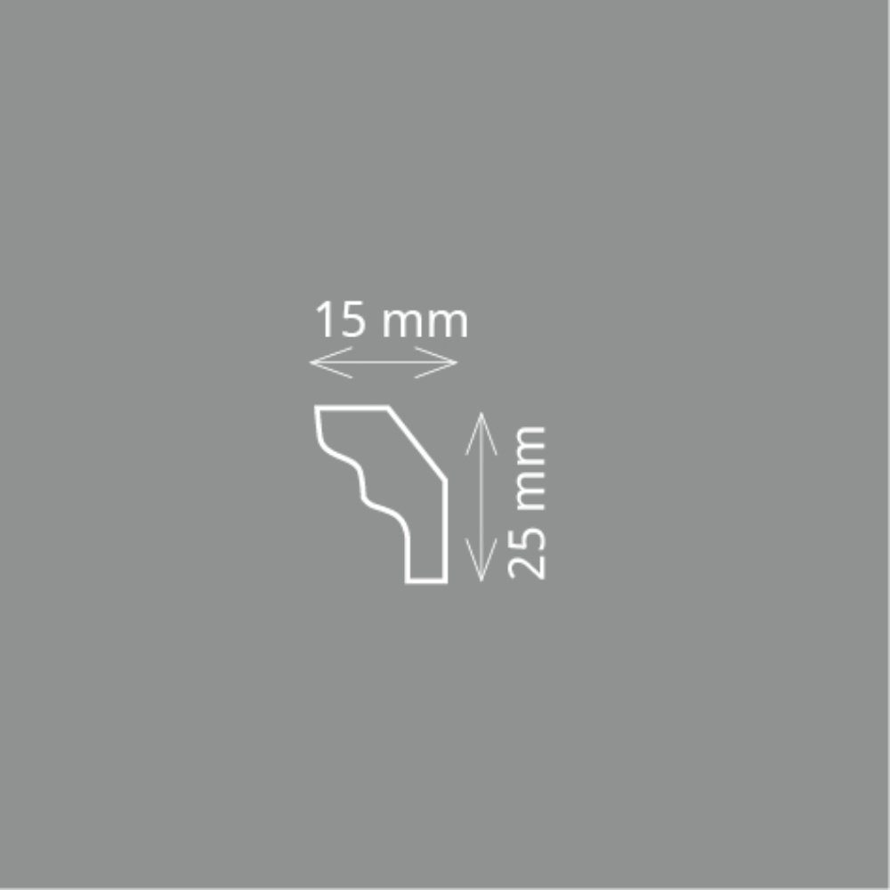 Homestar Zierleiste S 25 (15 x günstig online kaufen