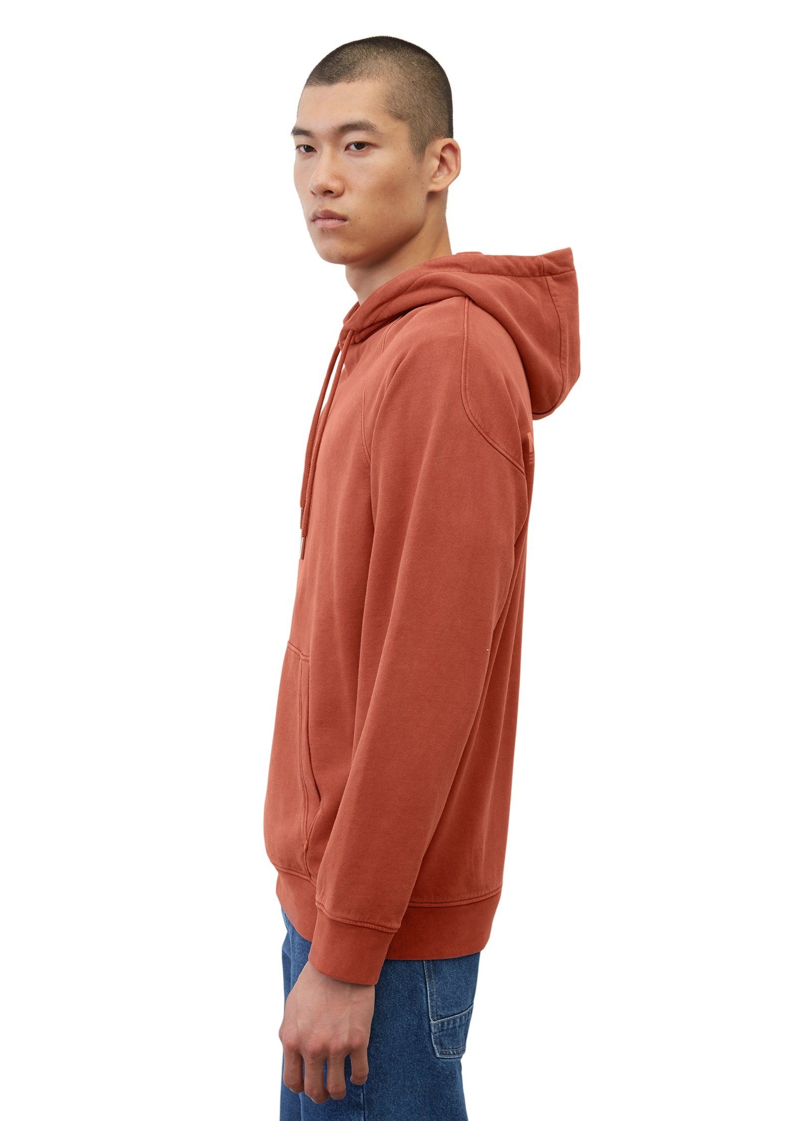 rot O'Polo Bio-Baumwolle softer Sweatshirt Marc aus