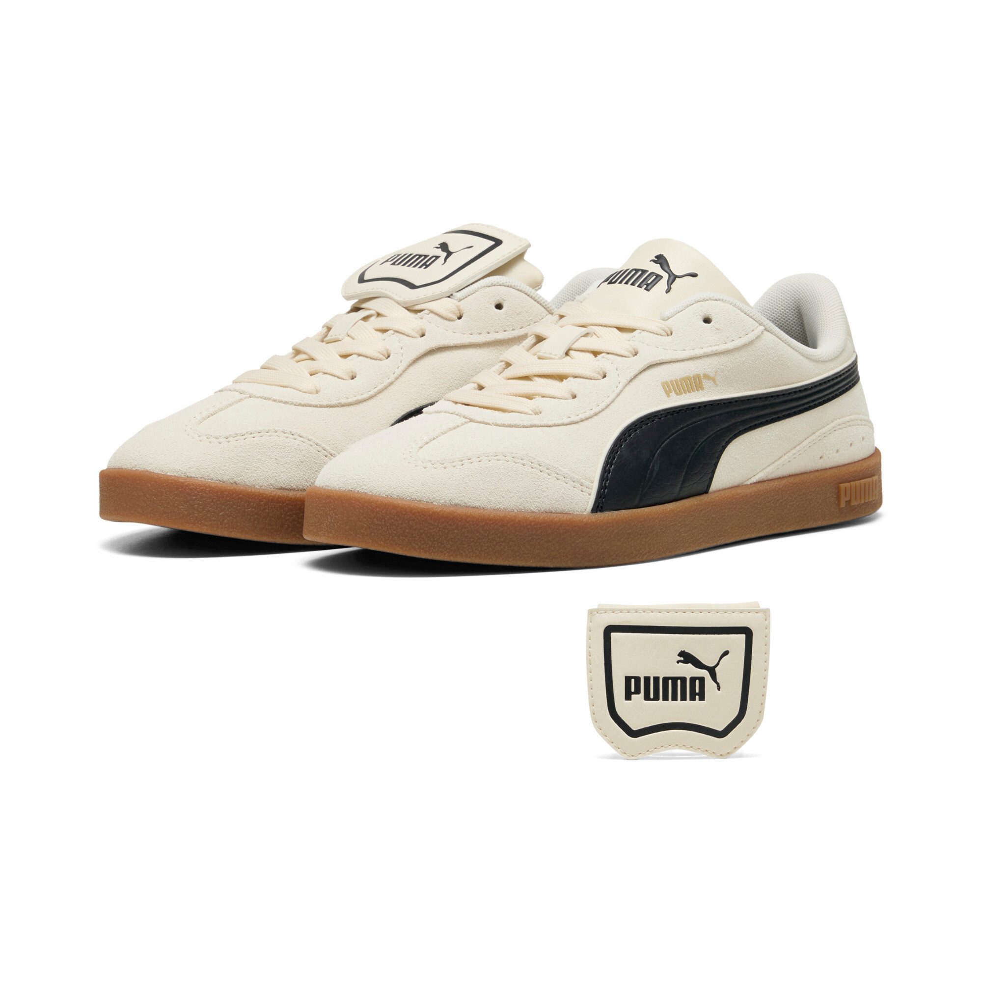 PUMA CLUB AZURA SD Sneaker aus Leder, mit Textil-Innenmaterial, mit Schnüru günstig online kaufen