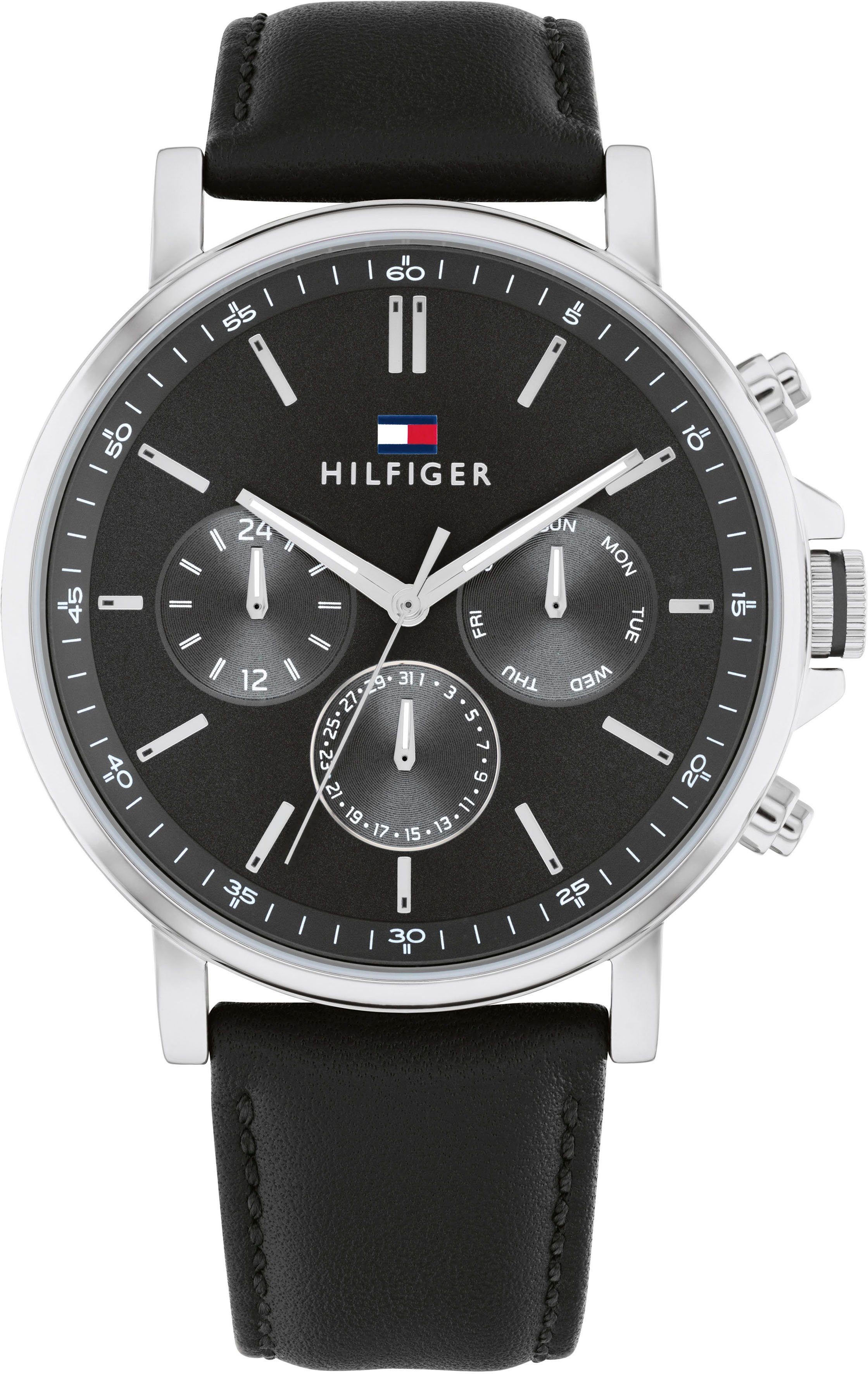 Tommy Hilfiger Multifunktionsuhr TYSON 1710586, Quarzuhr, Armbanduhr, Herre günstig online kaufen