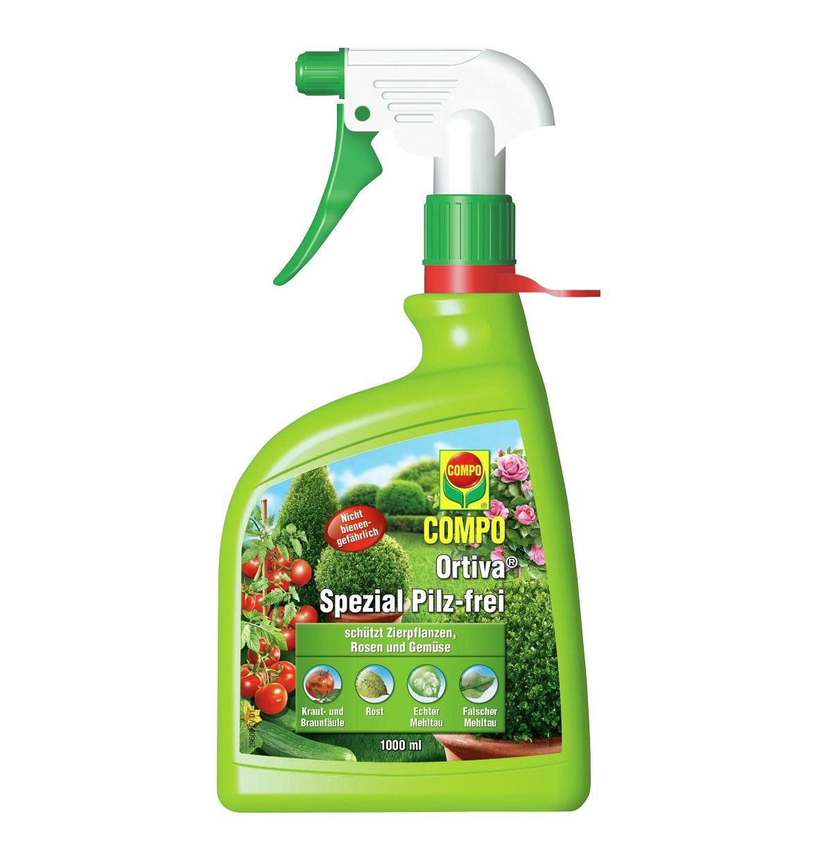 Compo Pflanzendünger COMPO Ortiva Spezial Pilzfrei AF B4 1 Ltr