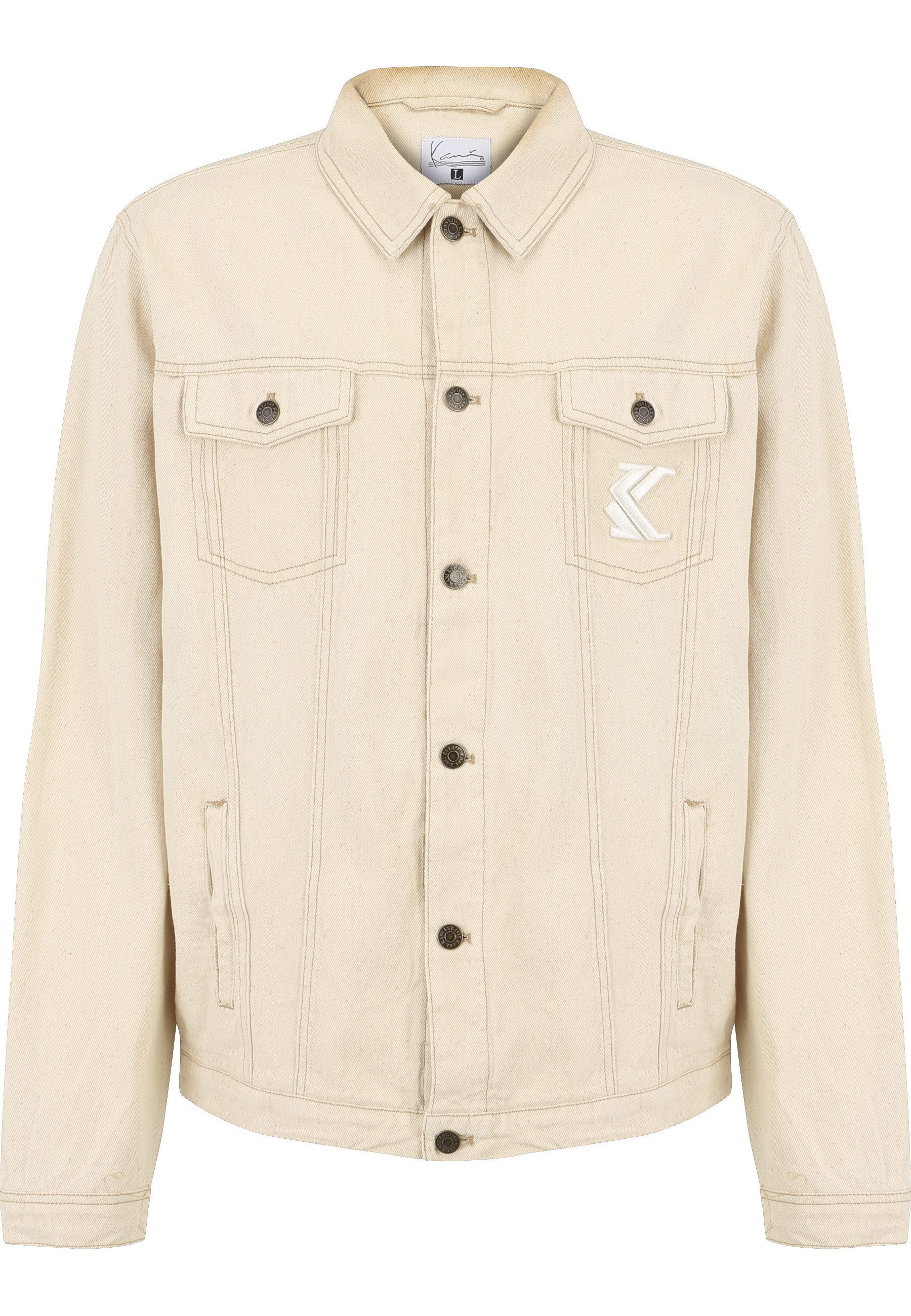 Karl Kani Jeansjacke Karl Kani Herren KU221-015-1 KK OG Ecru Jacket (1-St)