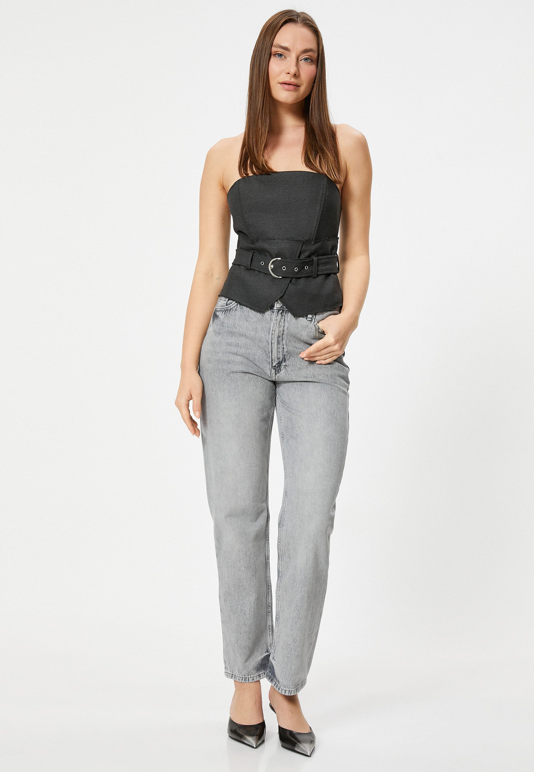 Koton Straight-Jeans Denim Straight Straight-Jeans
