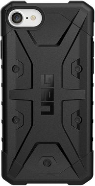 UAG Handyhülle Pathfinder 11,9 cm (4,7 Zoll), [Apple iPhone SE 2022 Hülle, Sturzfestes Case nach US-Militärstandard (MIL STD 810G 516.6), Wireless Charging kompatibles Cover, Display- und Kameraschutz durch erhöhten Rand) - schwarz