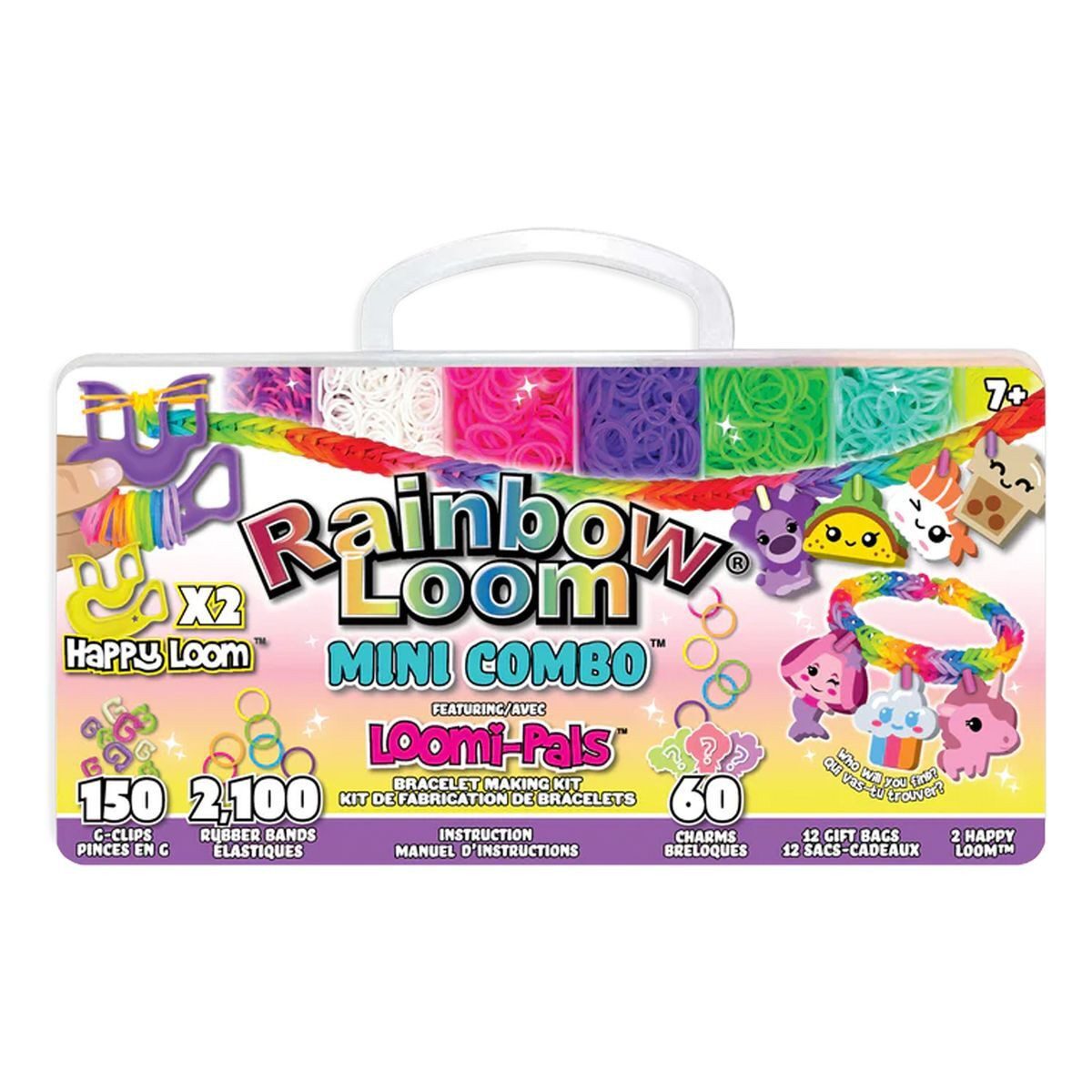 Bandai Gummibänder Bastelset Gummibänder Mini Combo Loomi-Pals