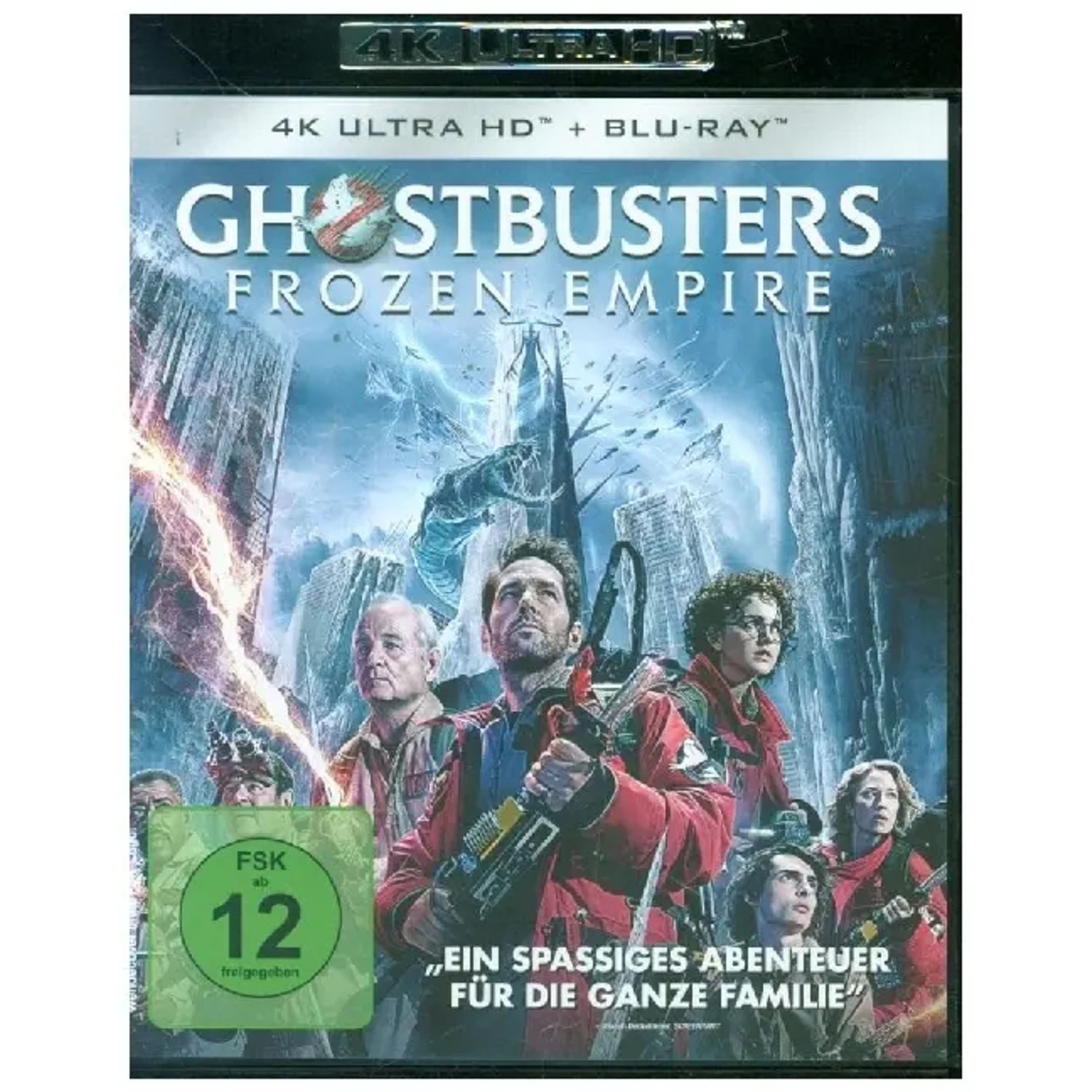 PLAION Blu-ray Ghostbusters: Frozen Empire,1 4K UHD-Blu-ray + 1 Blu-ray