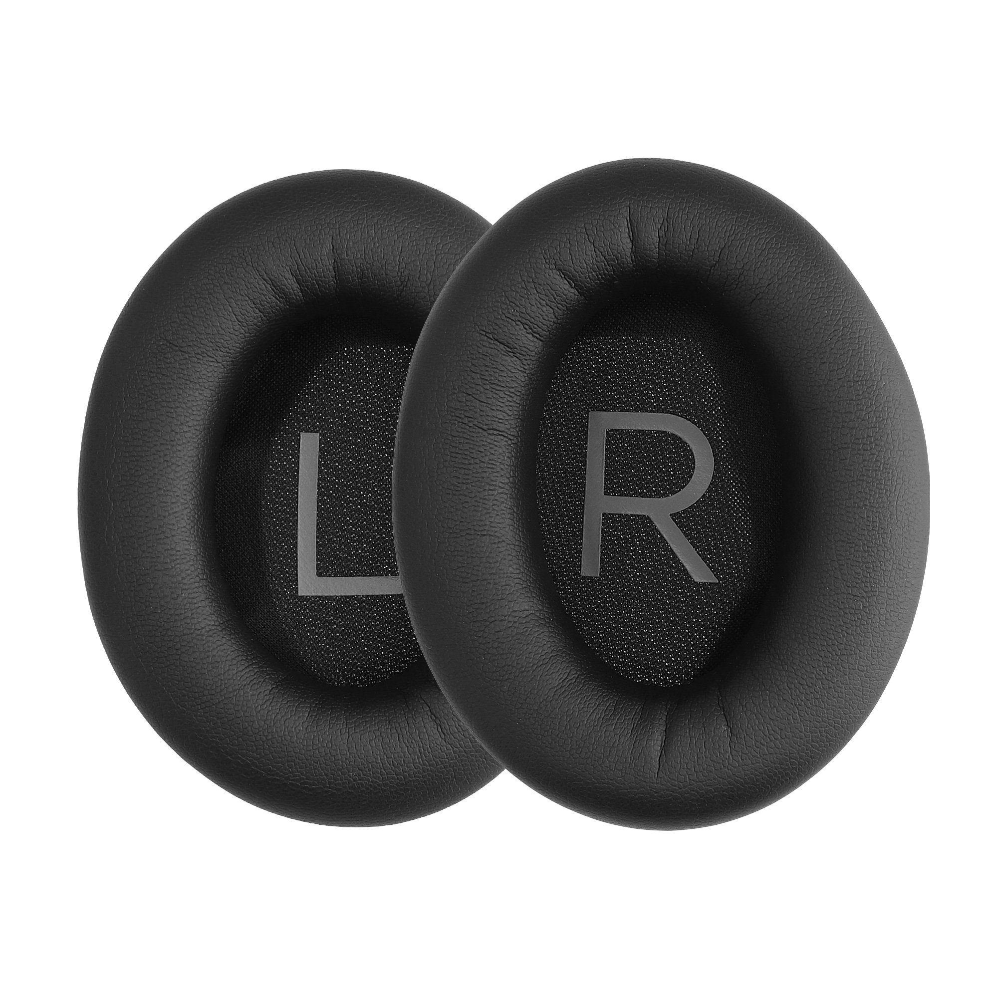 kwmobile 2x Ohr Polster für Bose QuietComfort 45 / QC45 Kopfhörer (Ohrpolster Kopfhörer - Kunstleder Polster für Over Ear Headphones)
