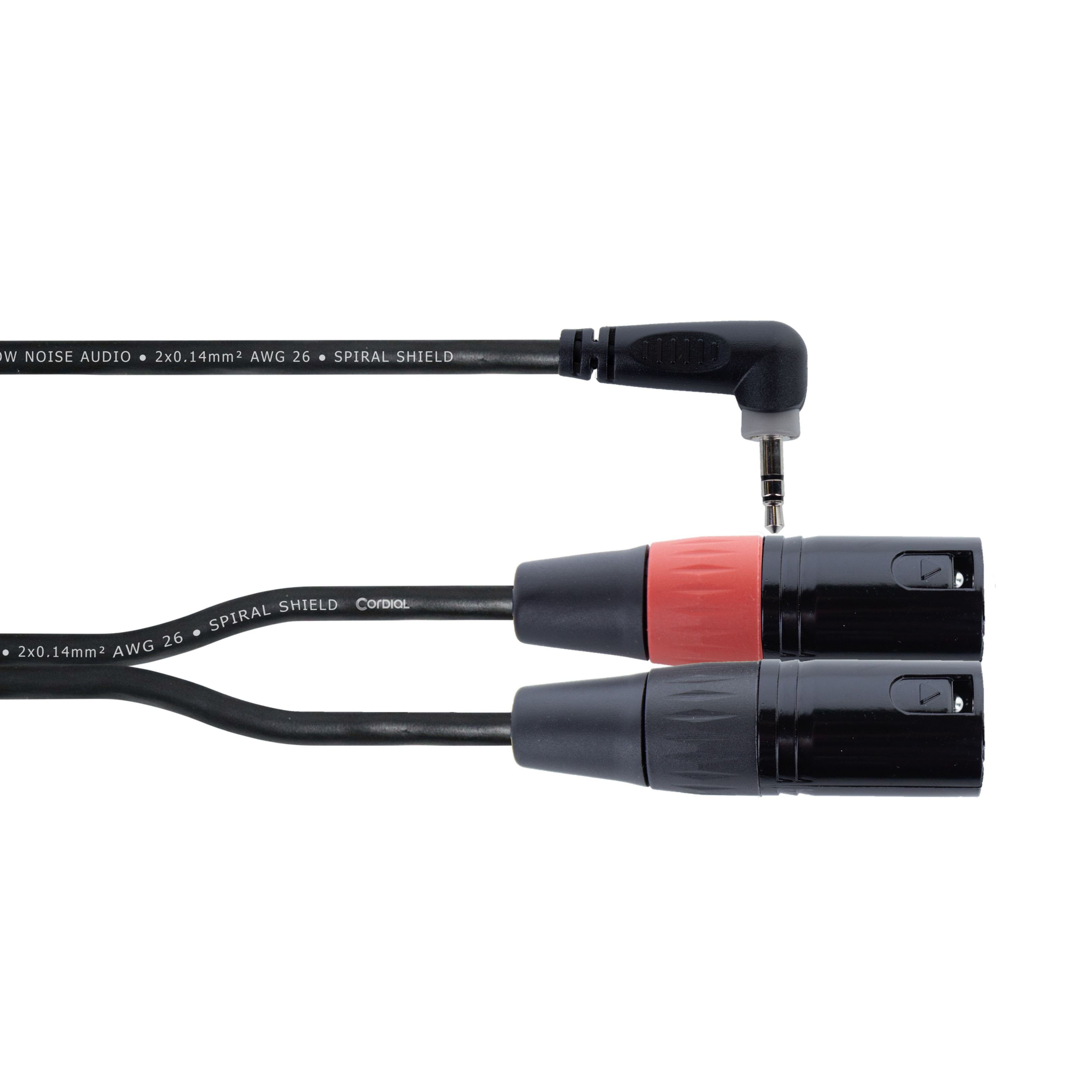 - XLR Insertkabel Audiokabel 1 Cordial 1 Miniklinke EY m - m Spielzeug-Musikinstrument, WRMM