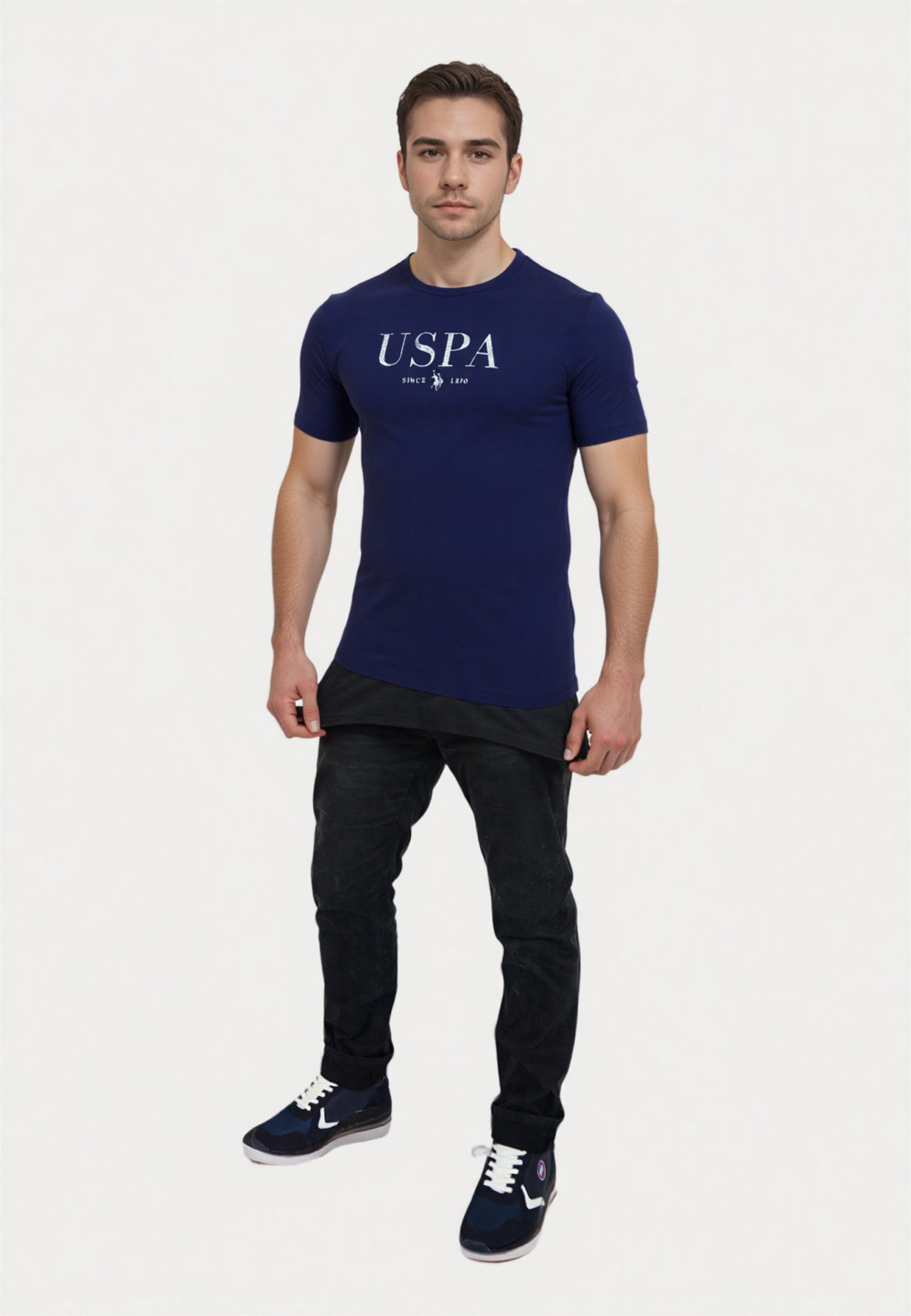 U.S. Polo Assn. T-Shirt Shirt T-Shirt USPA Rundhals (1-tlg., 1) günstig online kaufen