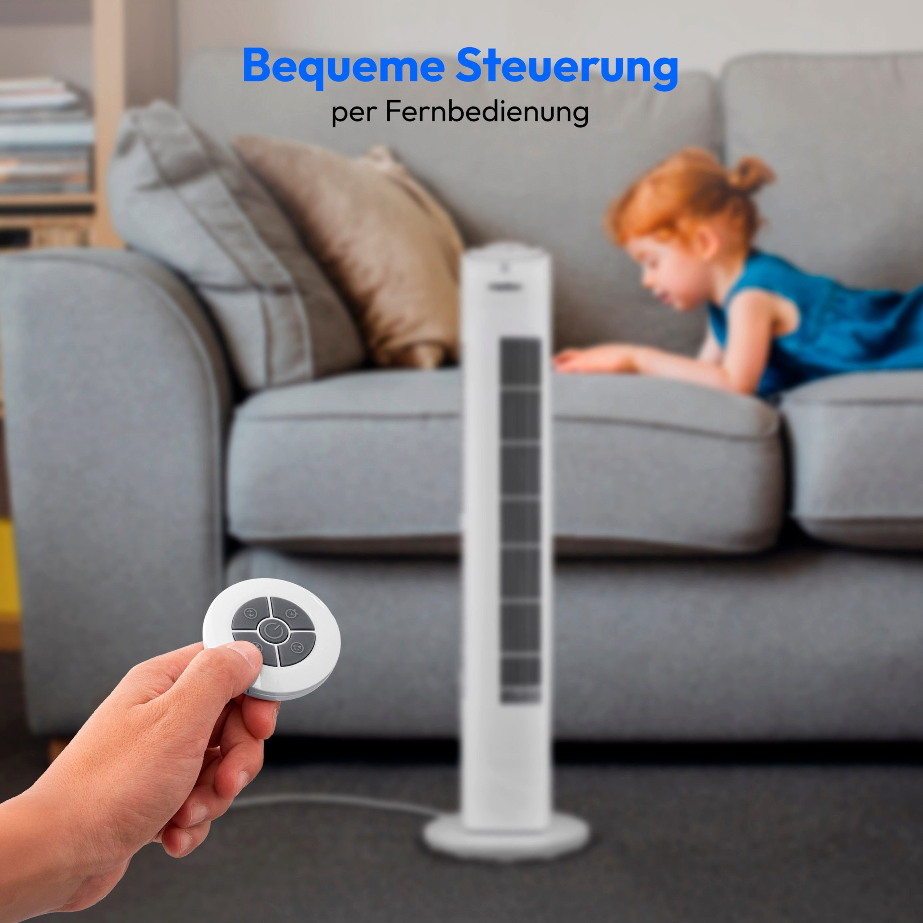 Medion® Turmventilator, 3 Stufen, 45 Watt, günstig online kaufen