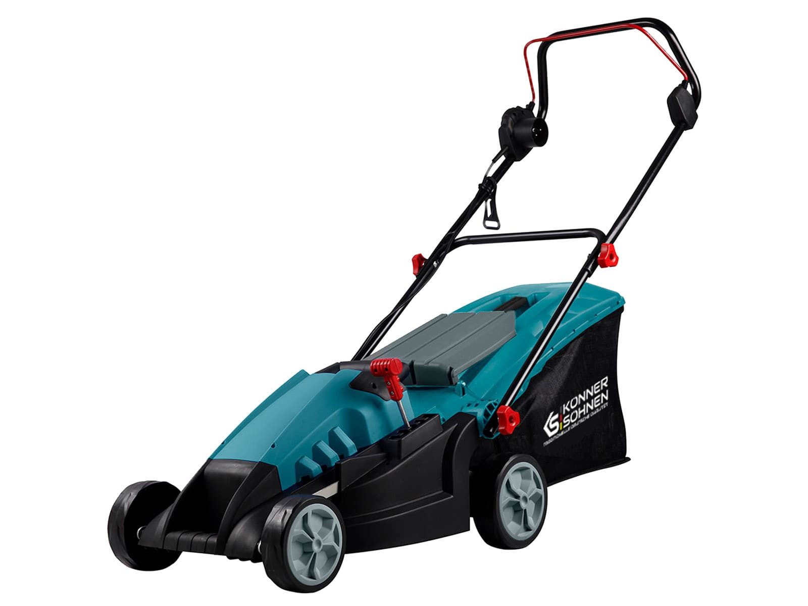 Könner & Söhnen Elektrorasenmäher KS 38LM-BL, 38 cm Schnittbreite, 3000 U/min 1400 W