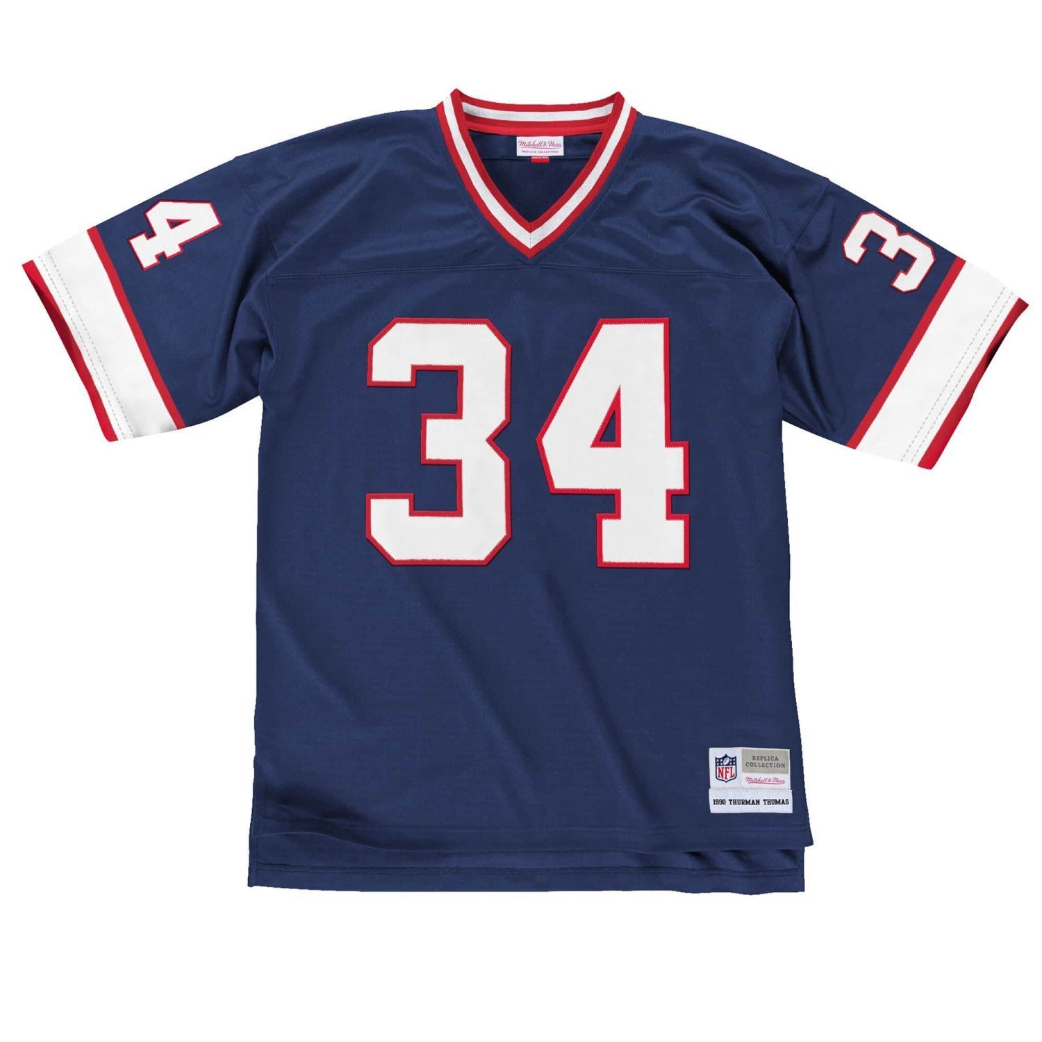 Mitchell & Ness Footballtrikot NFL Legacy Jersey Buffalo Bills 1990 Thurman Thom