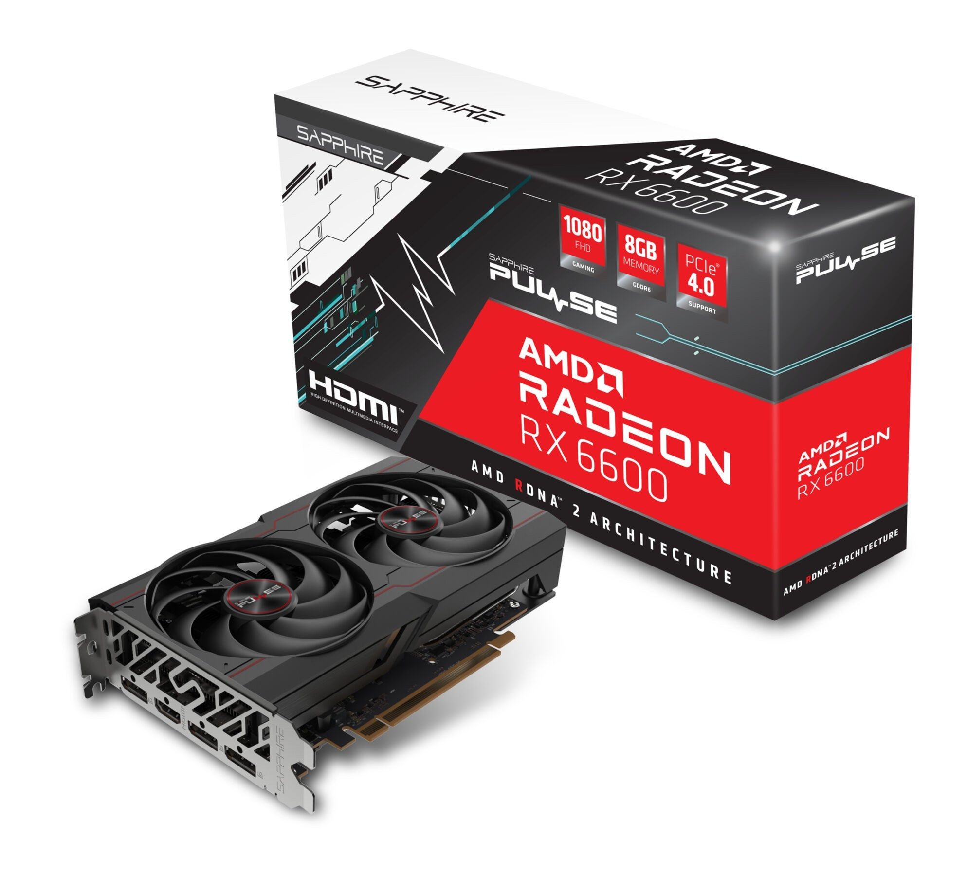 Sapphire Radeon RX 6600 Grafikkarte