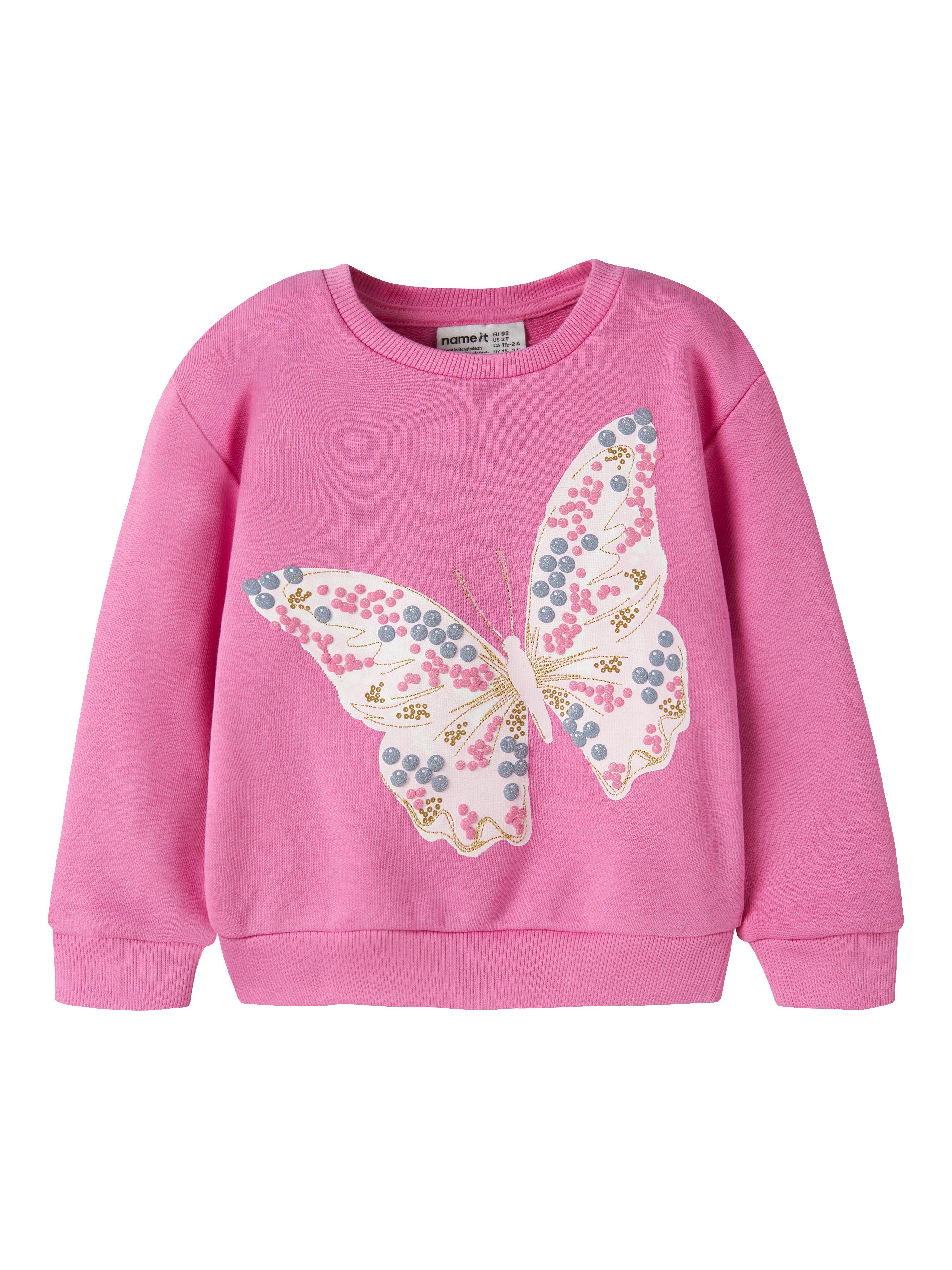 Name It Sweatshirt NMFDARITA LS NREG SWEAT UNB