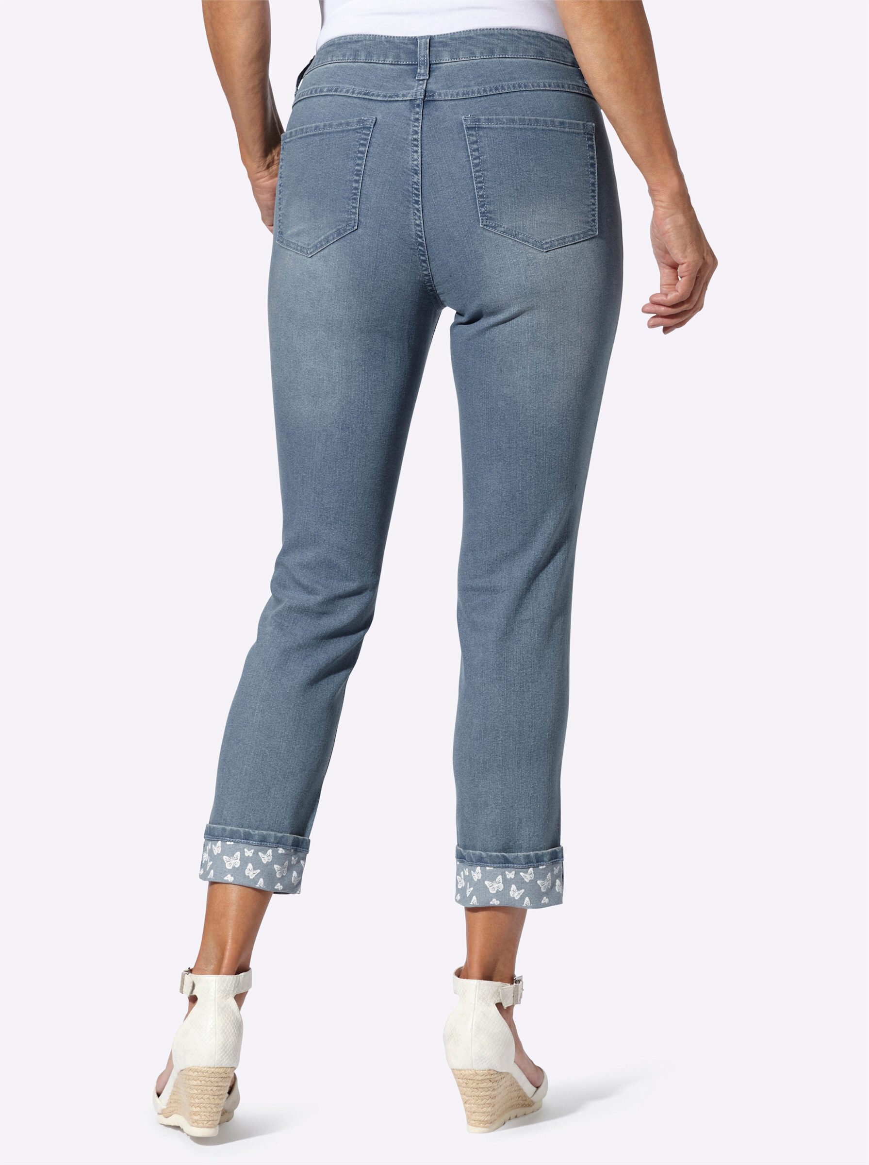 Sieh an! Shorts 7/8-Jeans komfortabel