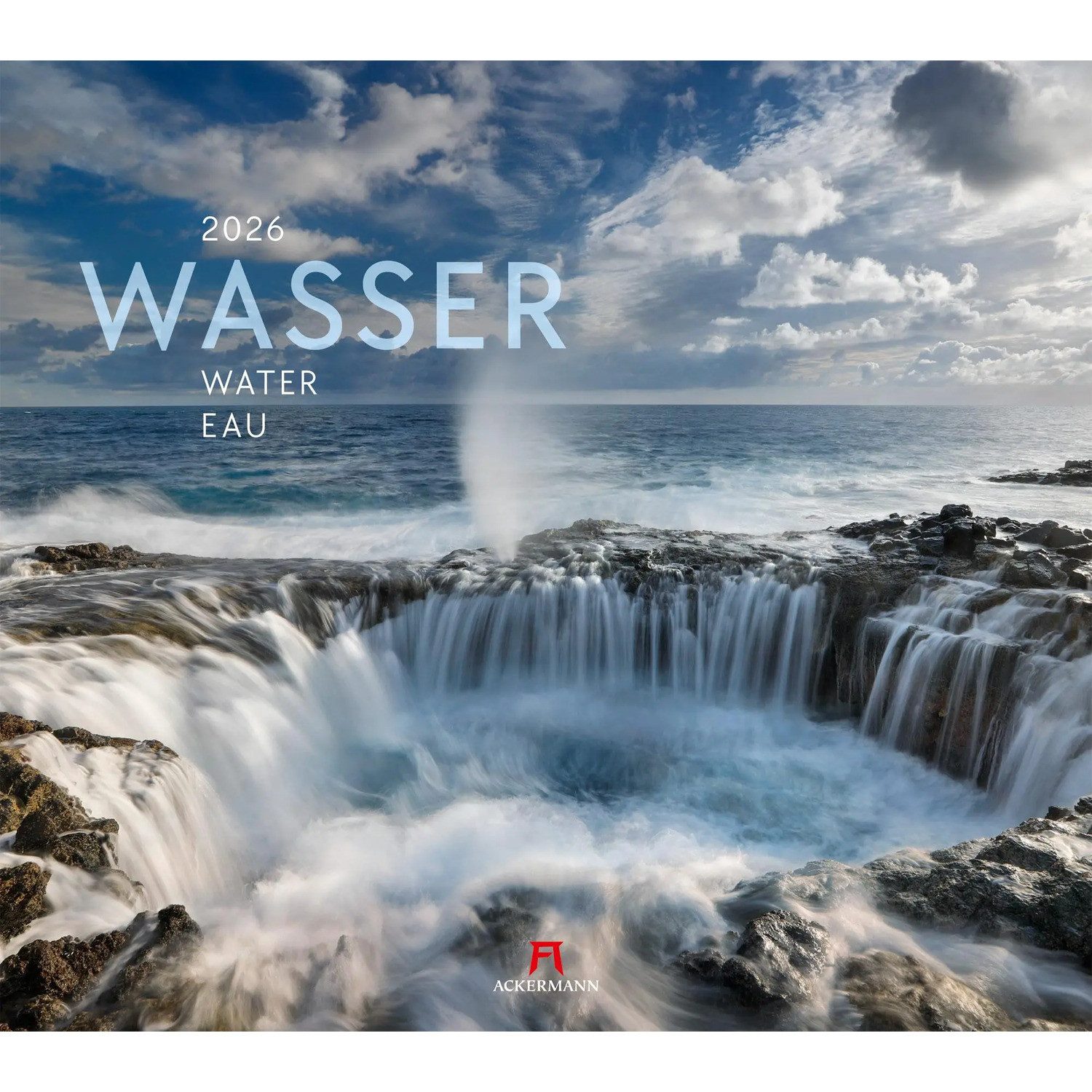 Ackermann Wandkalender Wasser Kalender 2026
